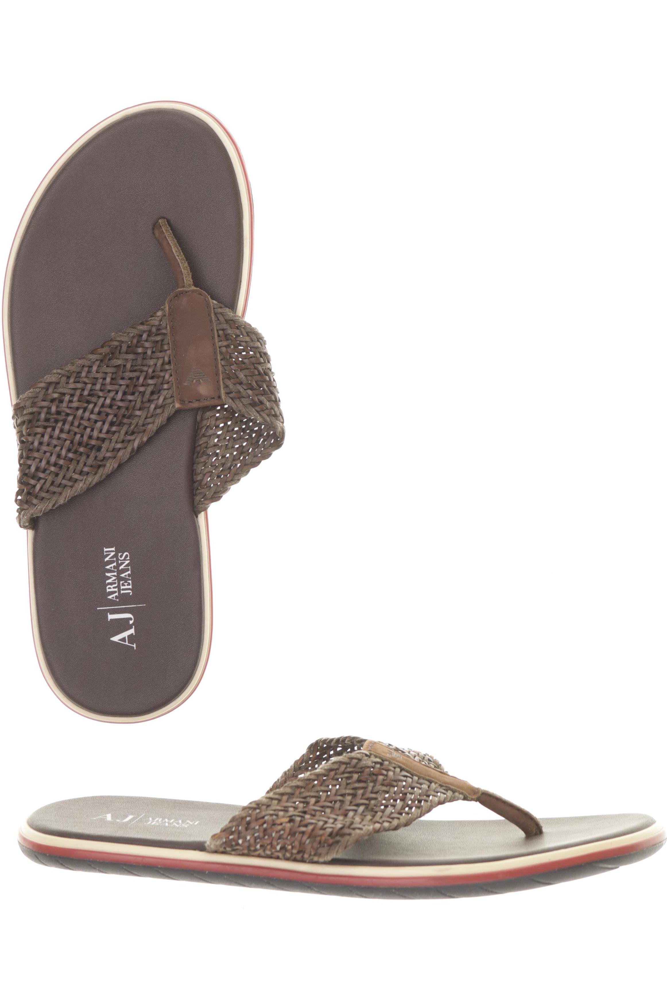 

Armani Jeans Herren Sandale, braun, Gr. 41