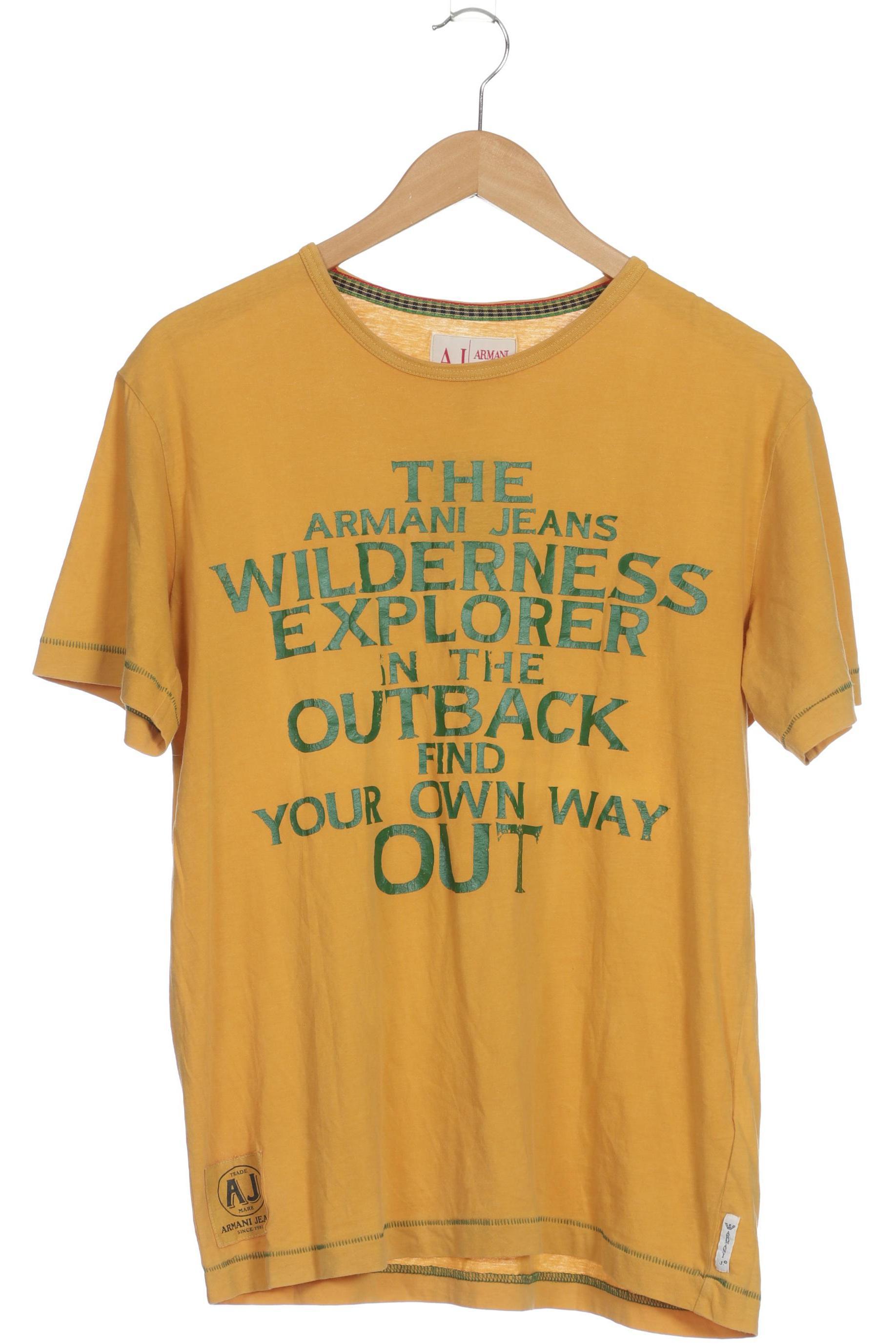 

Armani Jeans Herren T-Shirt, orange, Gr.