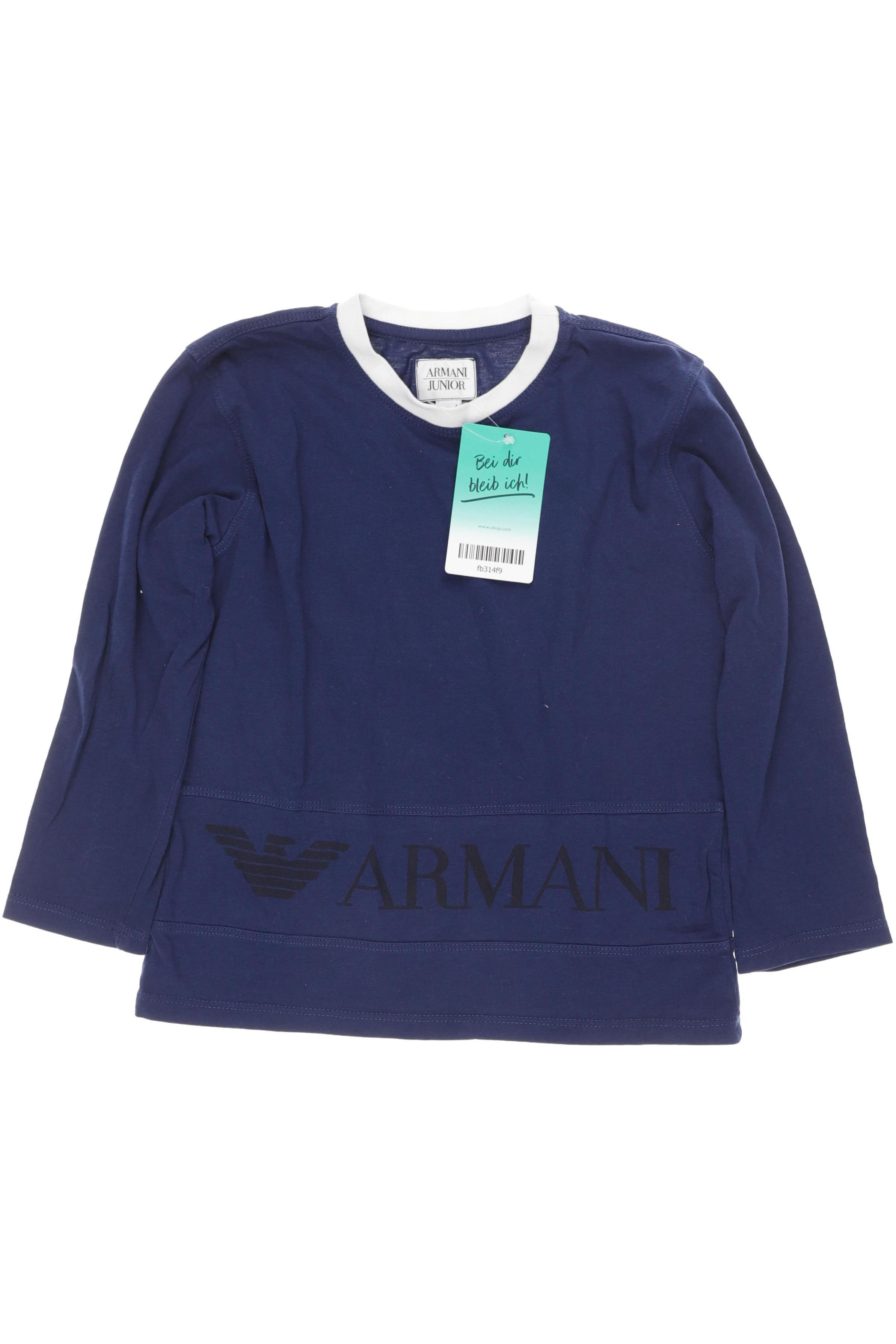

Armani Jeans Jungen Langarmshirt, blau, Gr. 104
