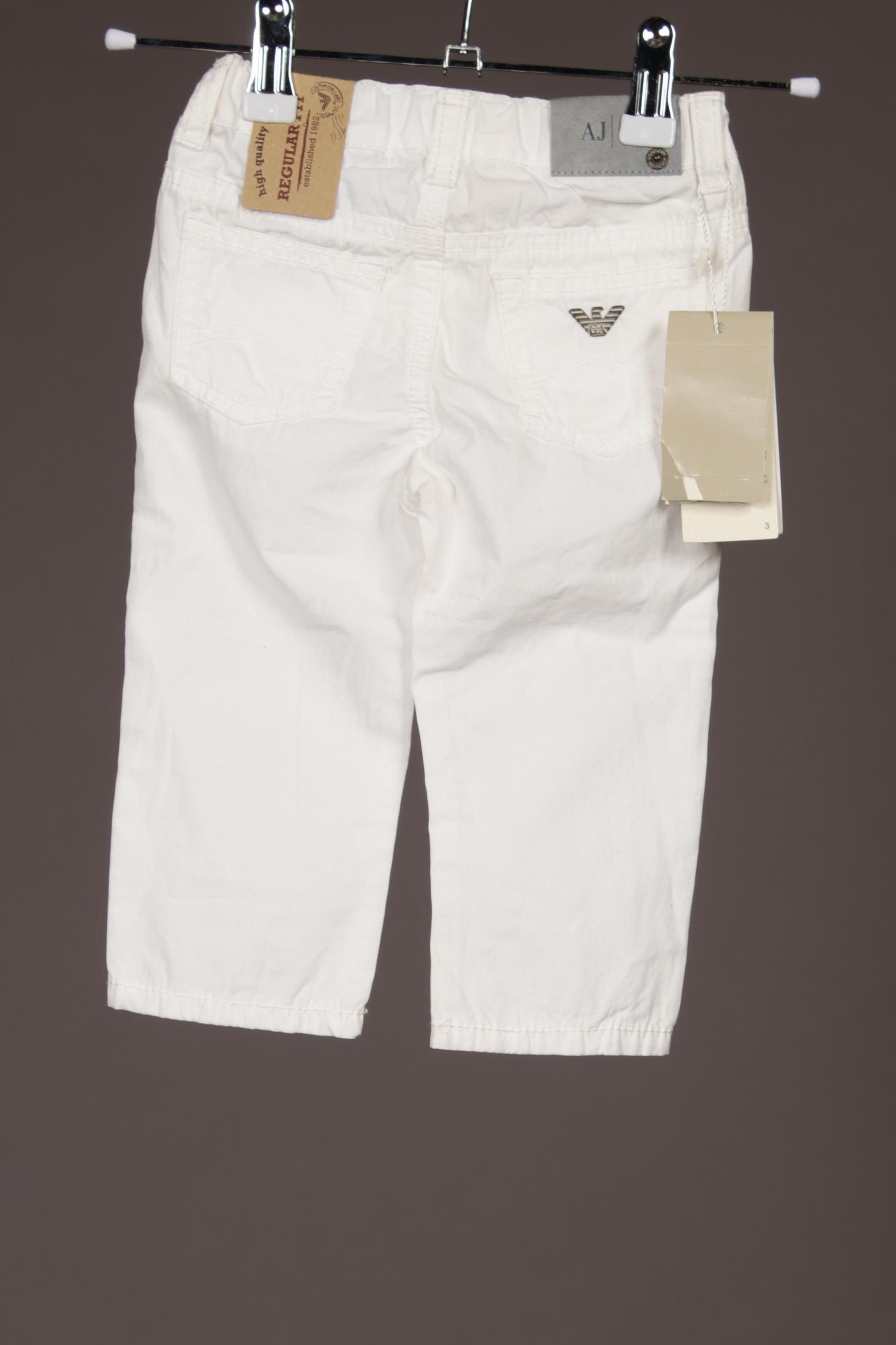 Thumbnail - Armani Junior Mädchen Stoffhose, weiß, Gr. 68