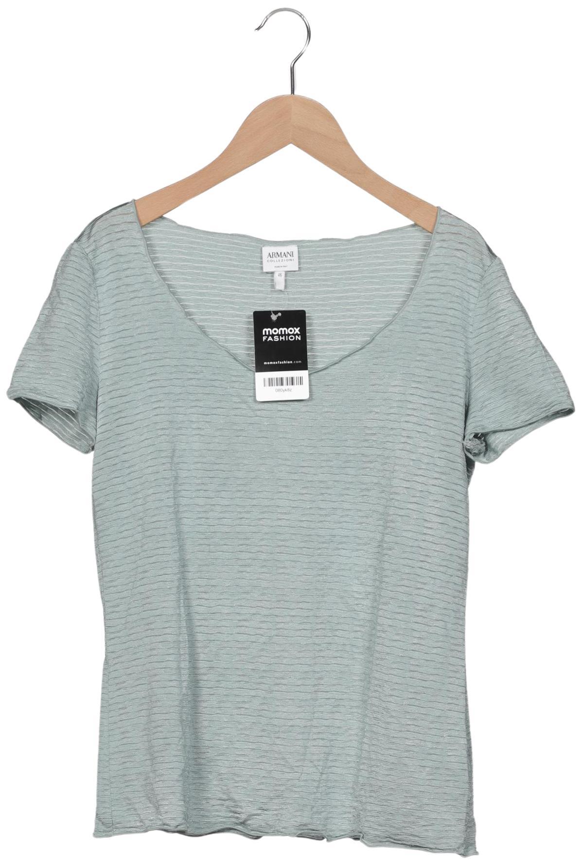 

Armani Collezioni Damen T-Shirt, hellgrün, Gr. 46