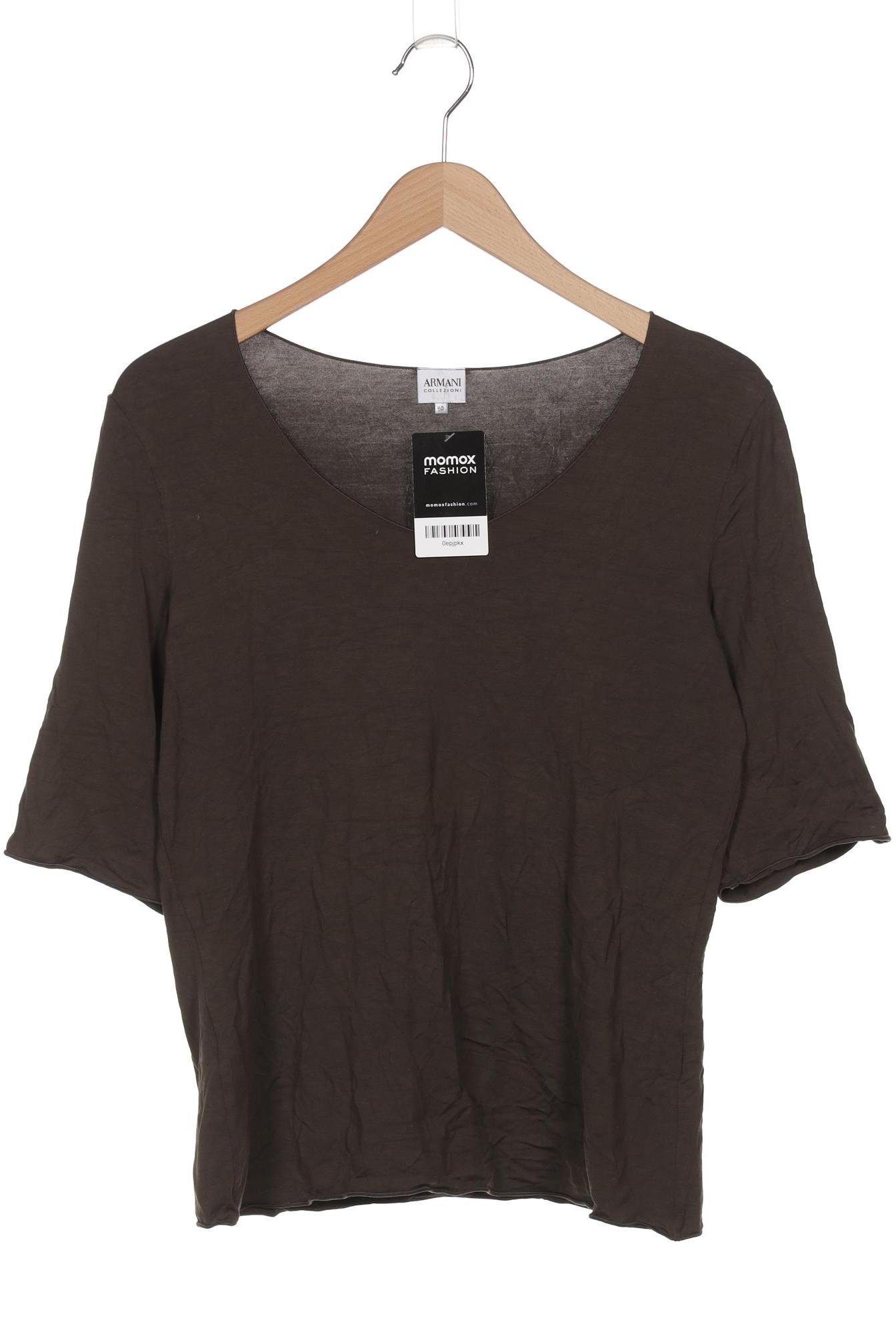 

Armani Collezioni Damen T-Shirt, braun, Gr. 50