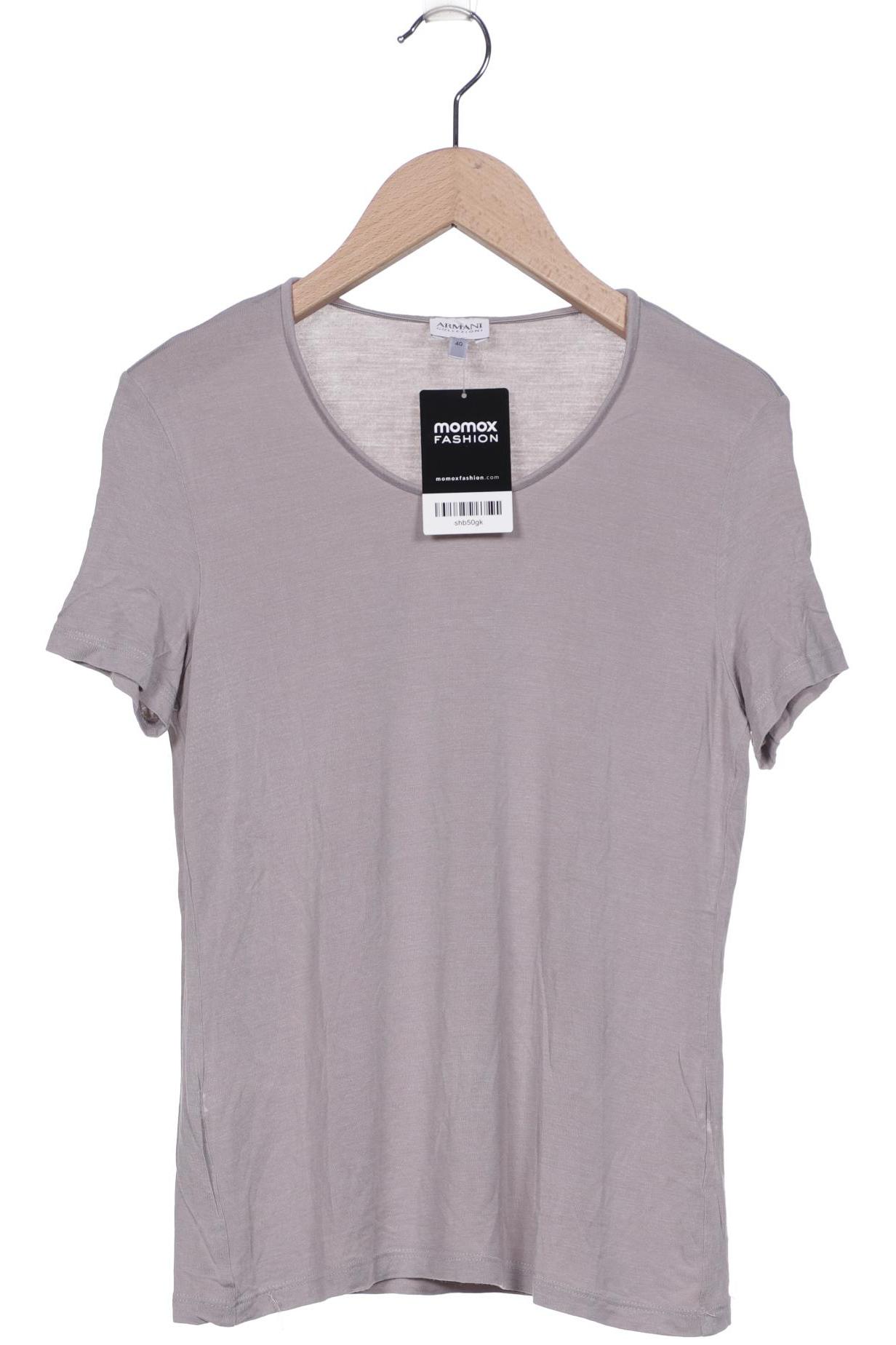 

Armani Collezioni Damen T-Shirt, grau, Gr. 40