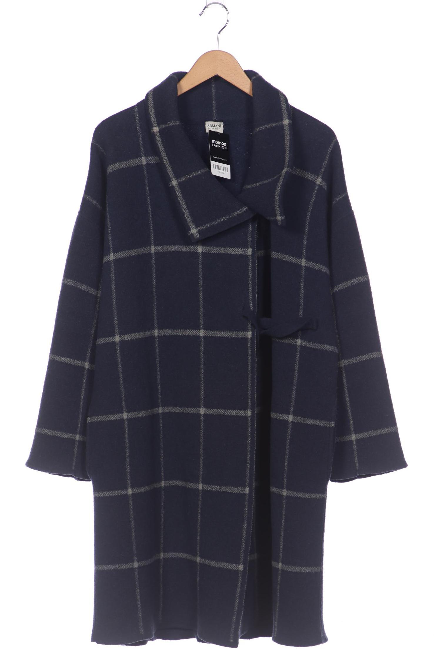 

Armani Collezioni Damen Mantel, marineblau, Gr. 44