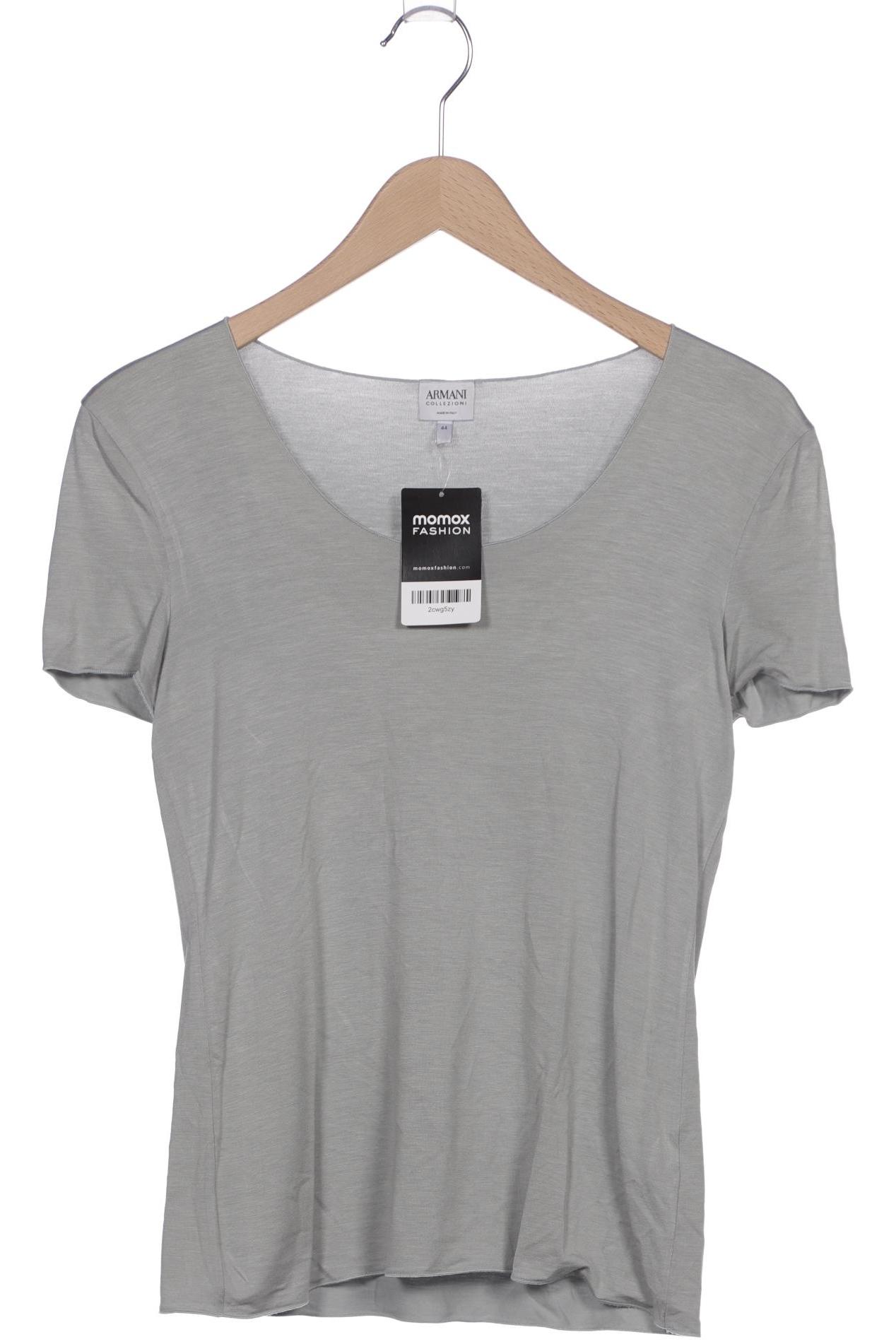 

Armani Collezioni Damen T-Shirt, grau, Gr. 44