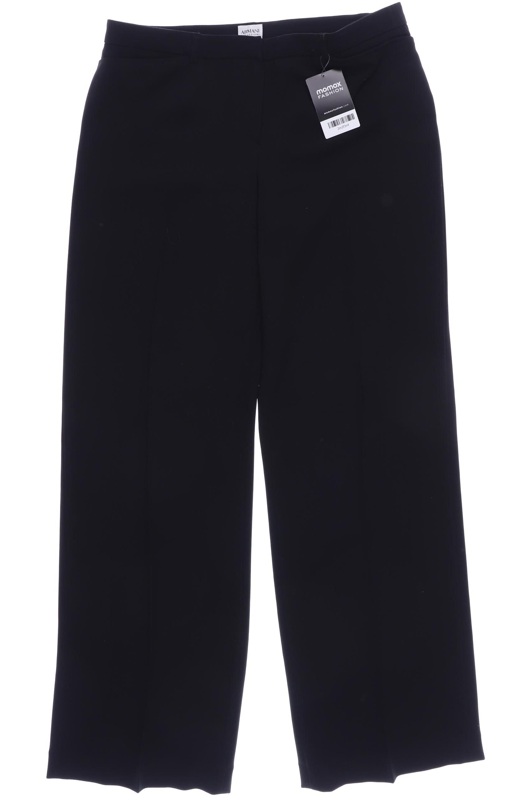 

Armani Collezioni Damen Stoffhose, schwarz, Gr. 44