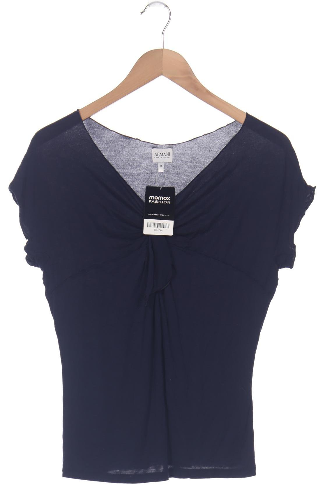 

Armani Collezioni Damen T-Shirt, marineblau, Gr. 46