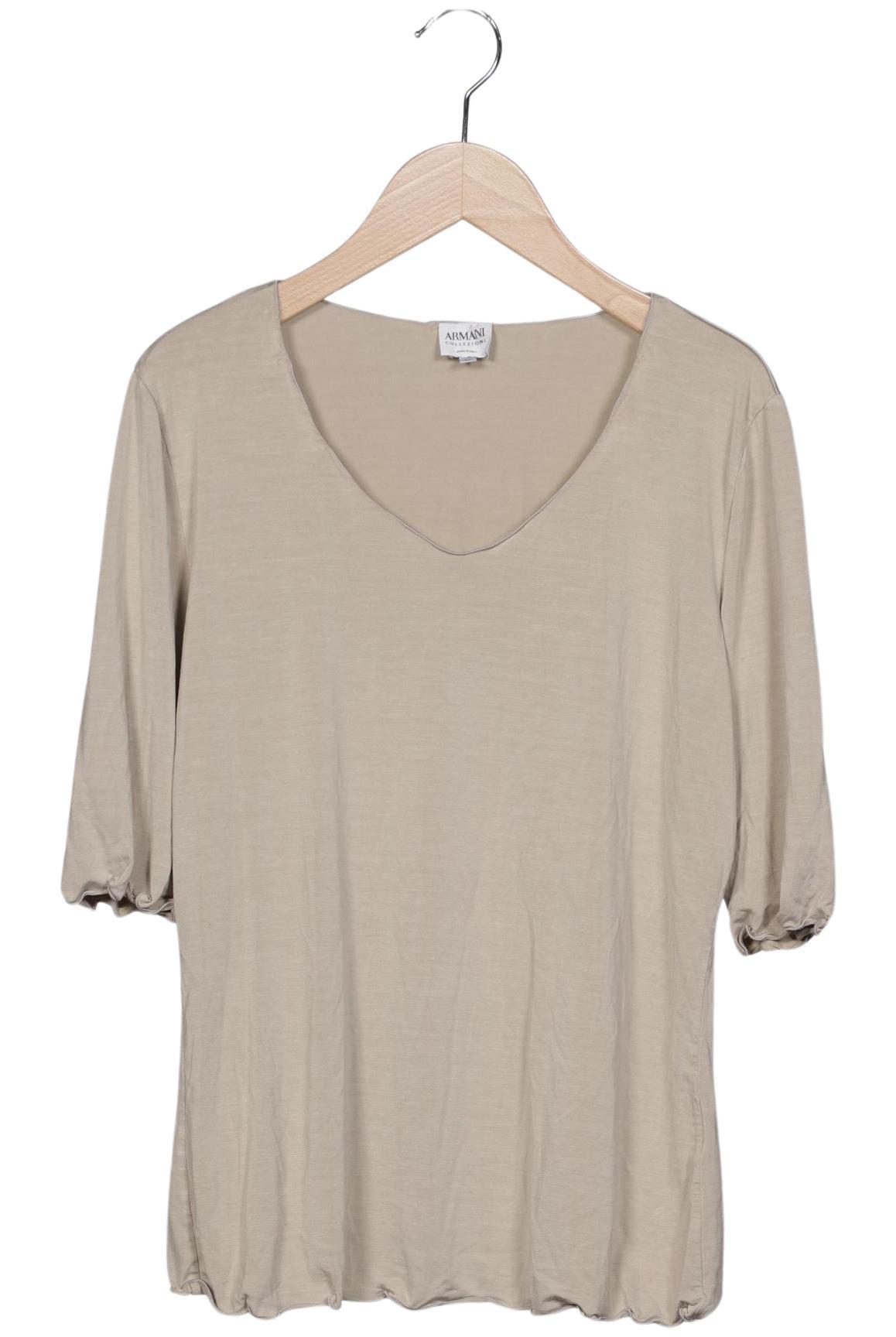 

Armani Collezioni Damen T-Shirt, beige, Gr. 48
