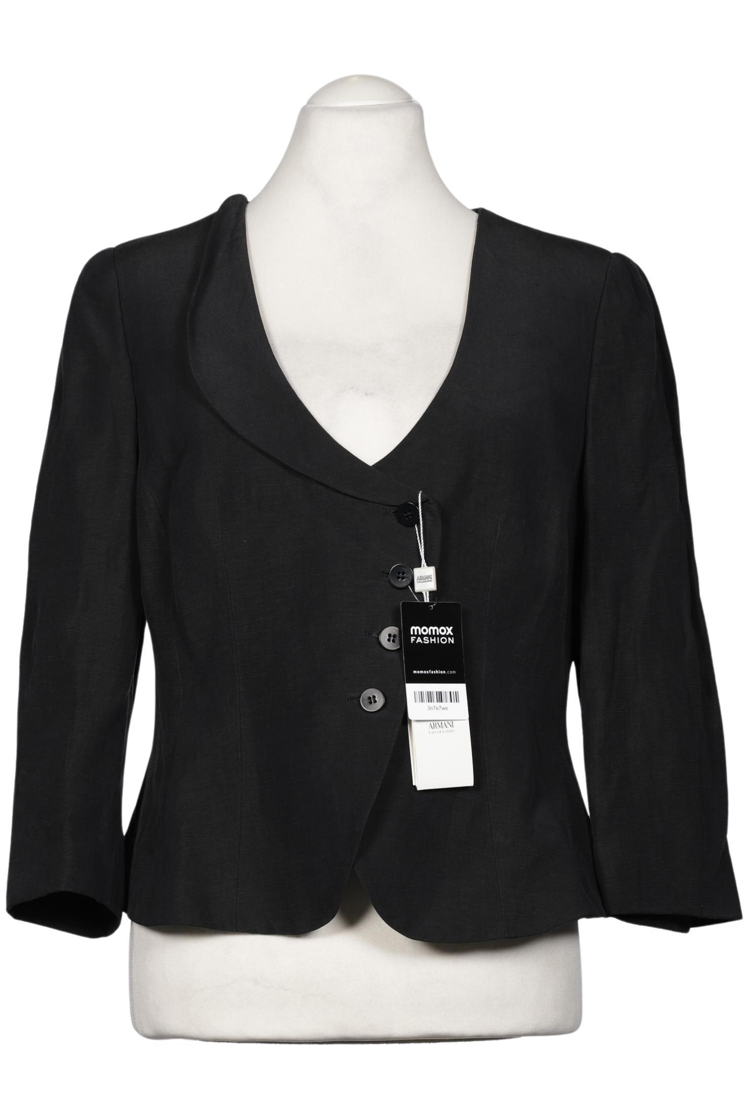 

Armani Collezioni Damen Blazer, schwarz, Gr. 50