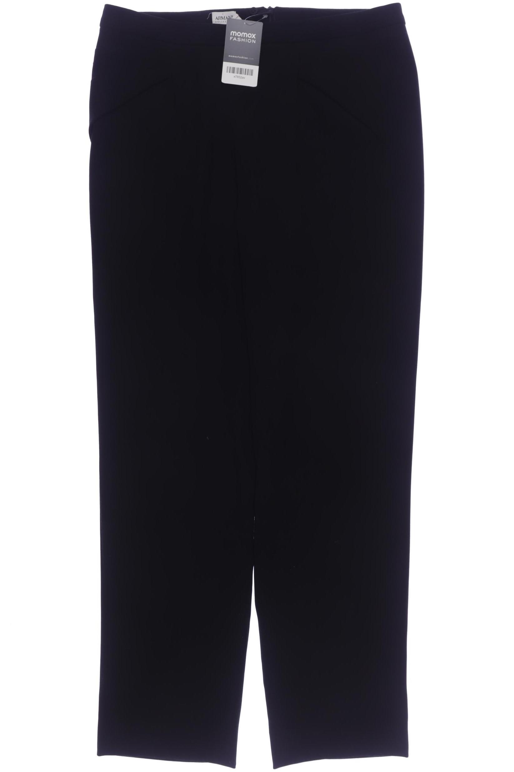 

Armani Collezioni Damen Stoffhose, schwarz, Gr. 46
