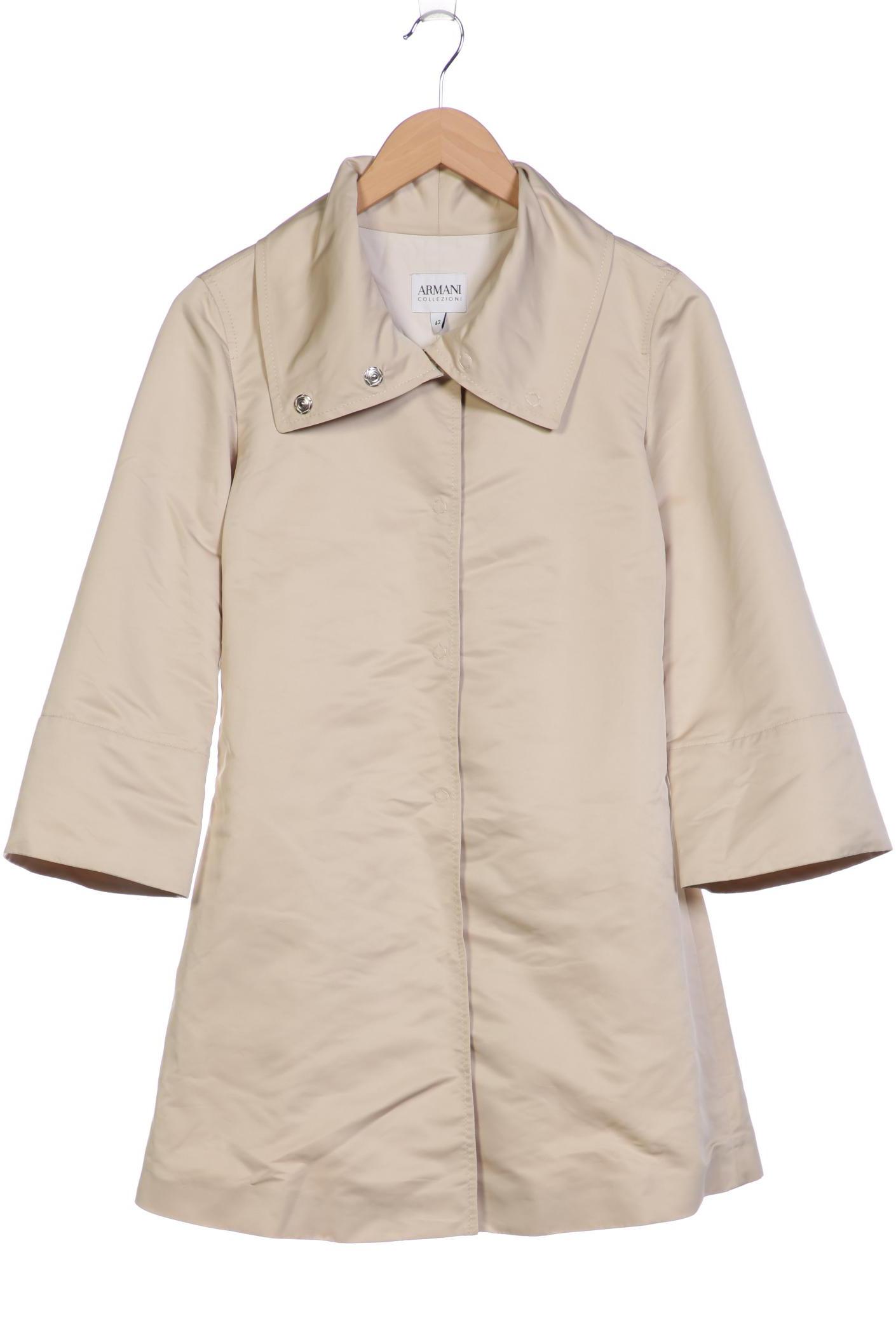 

Armani Collezioni Damen Mantel, beige, Gr. 42