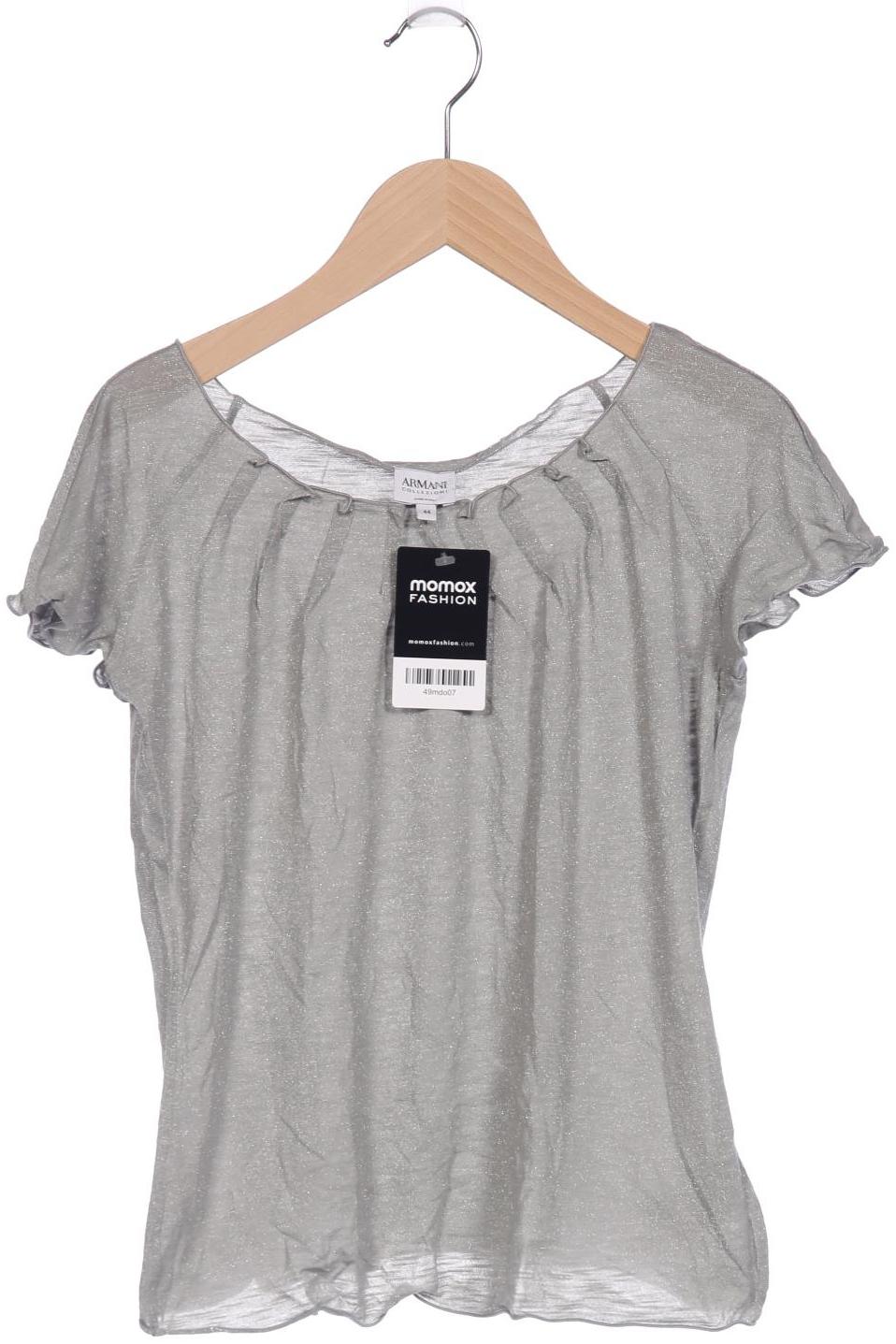 

Armani Collezioni Damen T-Shirt, grau, Gr. 44