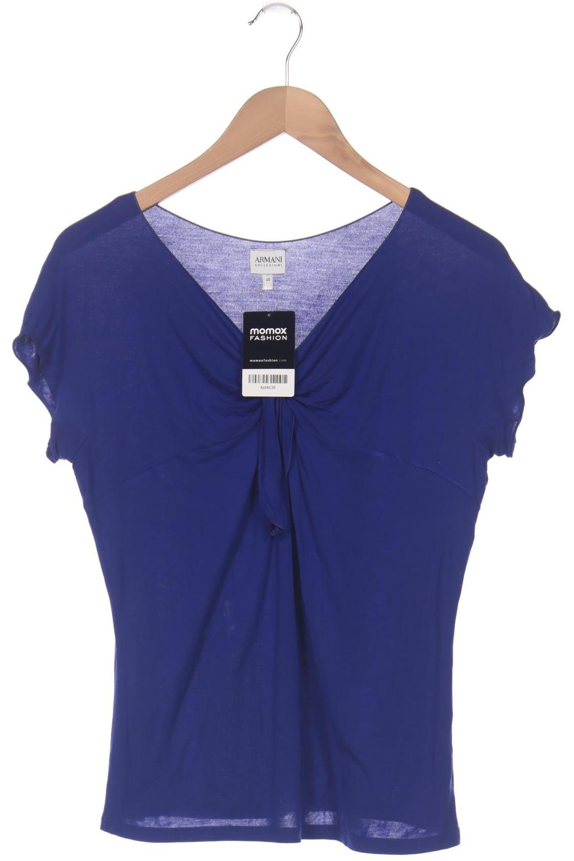 

Armani Collezioni Damen T-Shirt, blau, Gr. 46