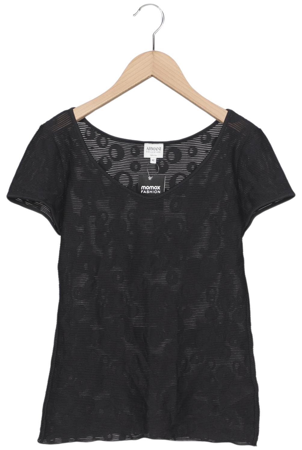 

Armani Collezioni Damen T-Shirt, schwarz, Gr. 42