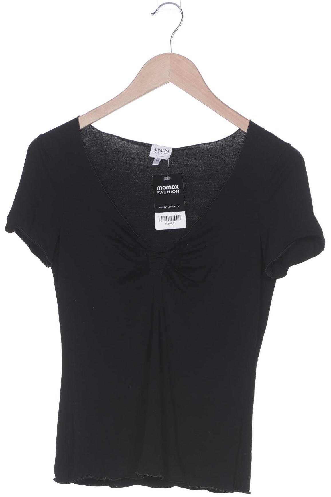 

Armani Collezioni Damen T-Shirt, schwarz, Gr. 42