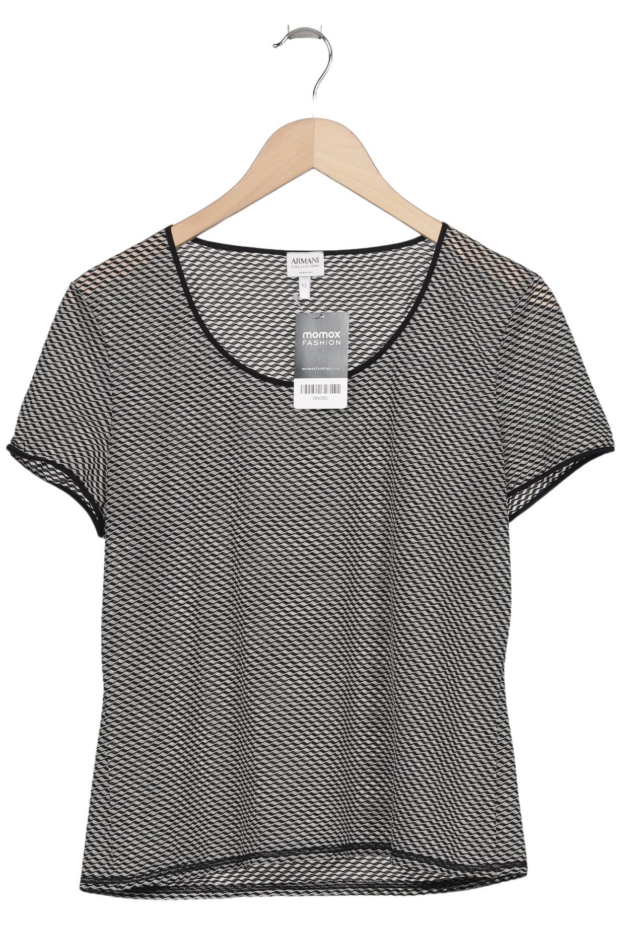 

Armani Collezioni Damen T-Shirt, grau, Gr. 52