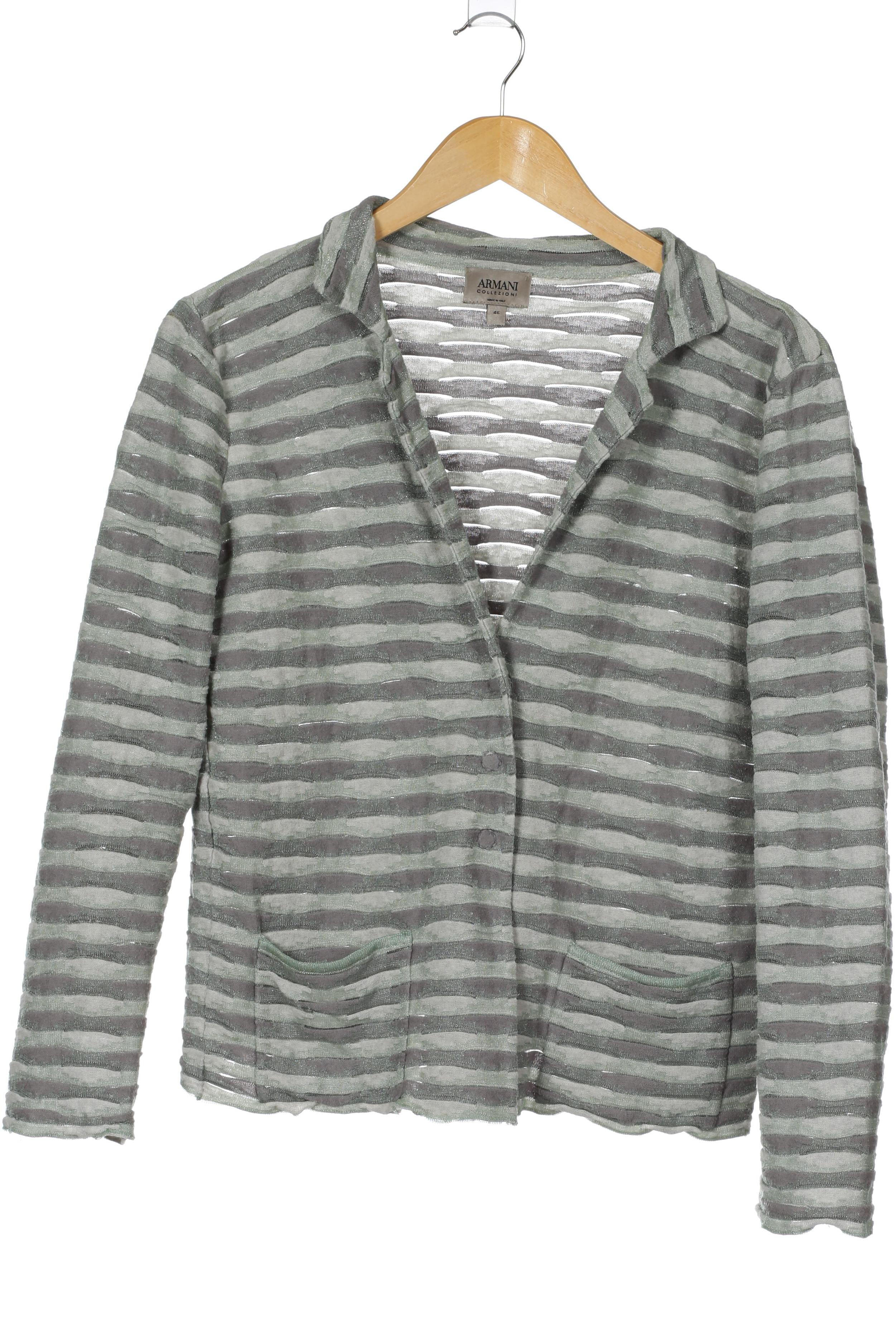 

Armani Collezioni Damen Strickjacke, grün, Gr. 46