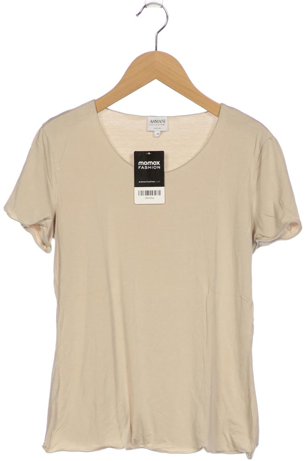

Armani Collezioni Damen T-Shirt, beige, Gr. 48