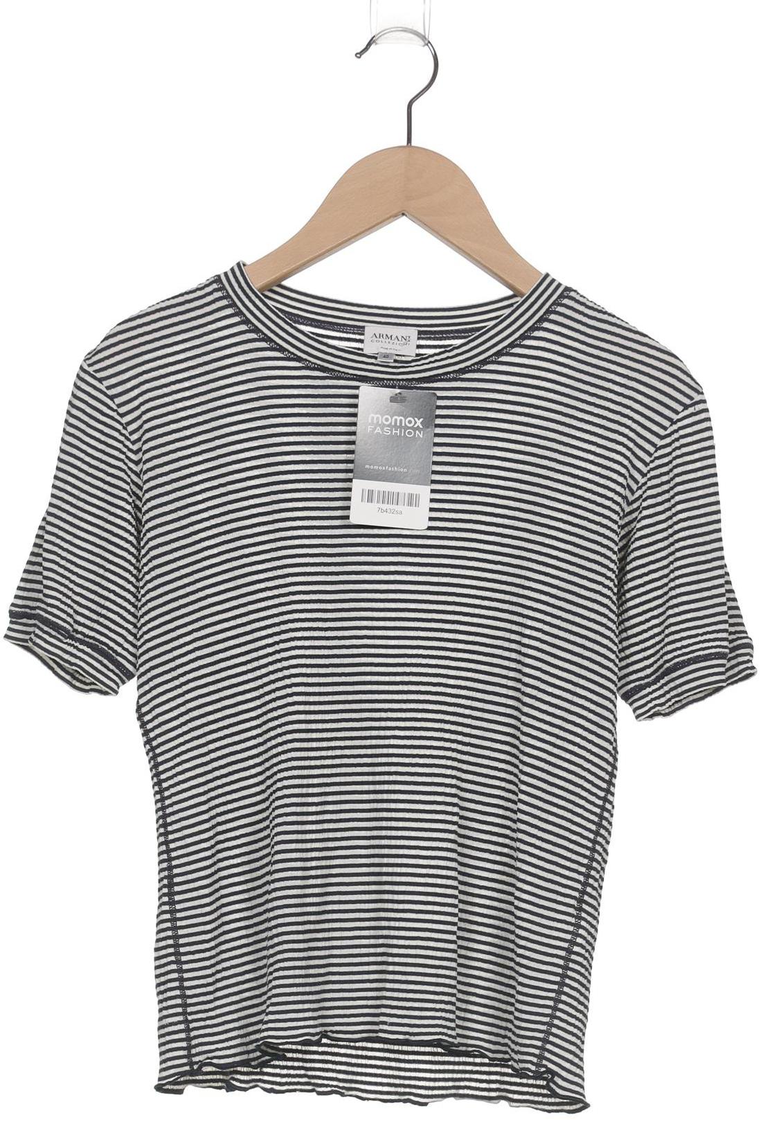 

Armani Collezioni Damen T-Shirt, marineblau, Gr. 40