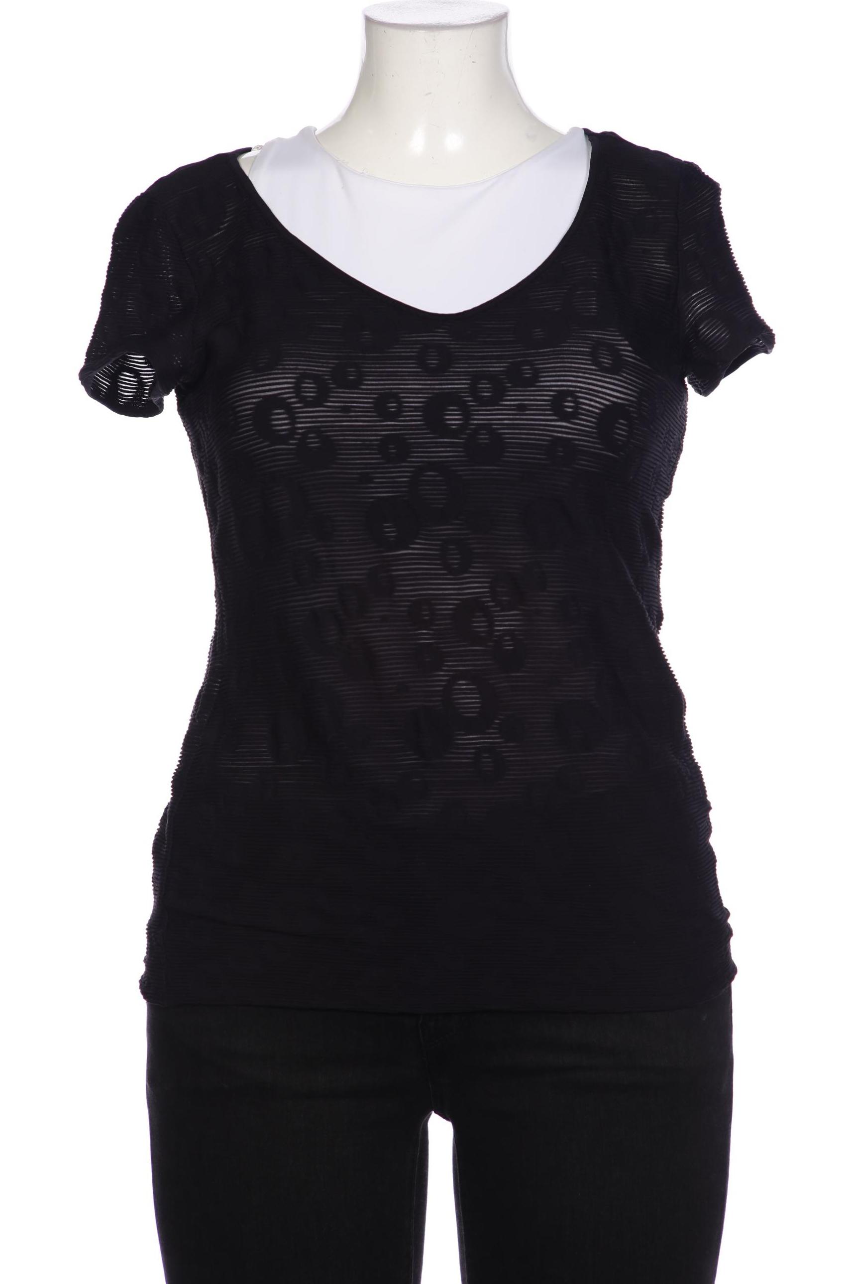 

Armani Collezioni Damen T-Shirt, schwarz, Gr. 48