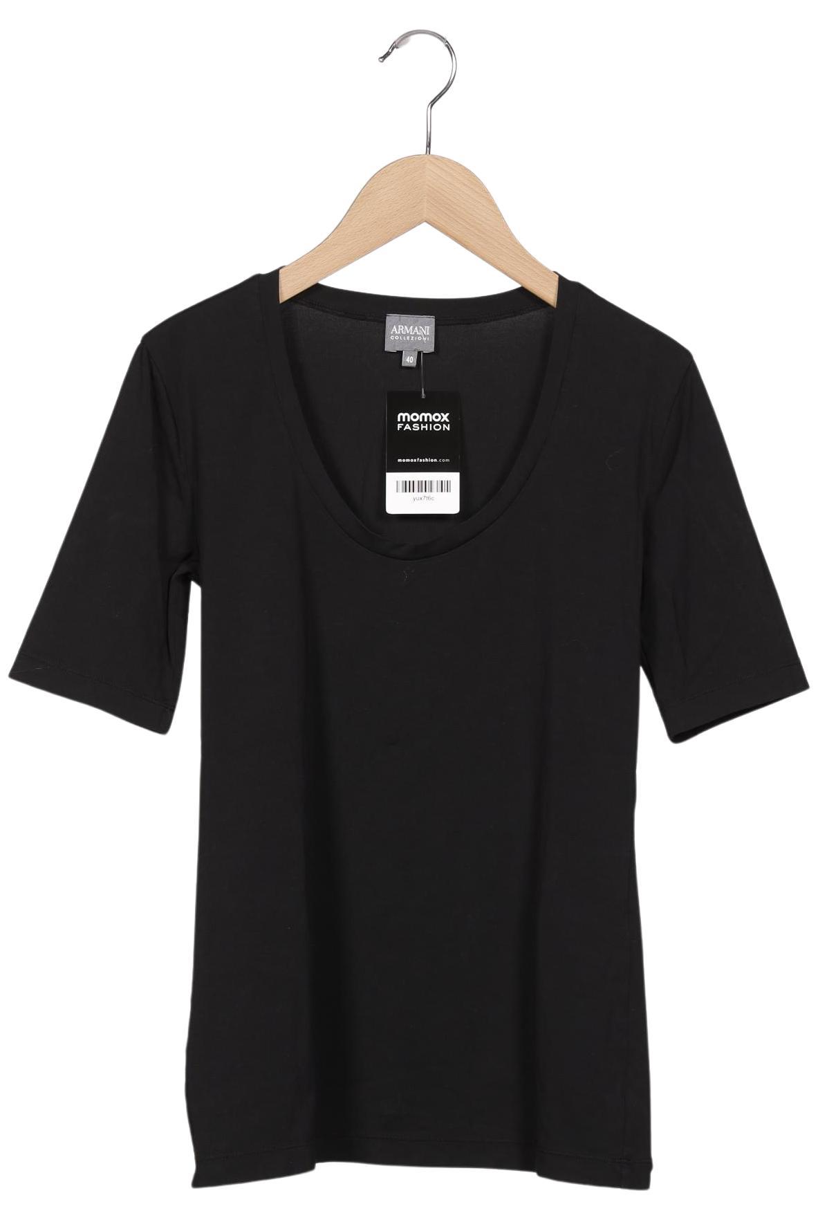 

Armani Collezioni Damen T-Shirt, schwarz, Gr. 40