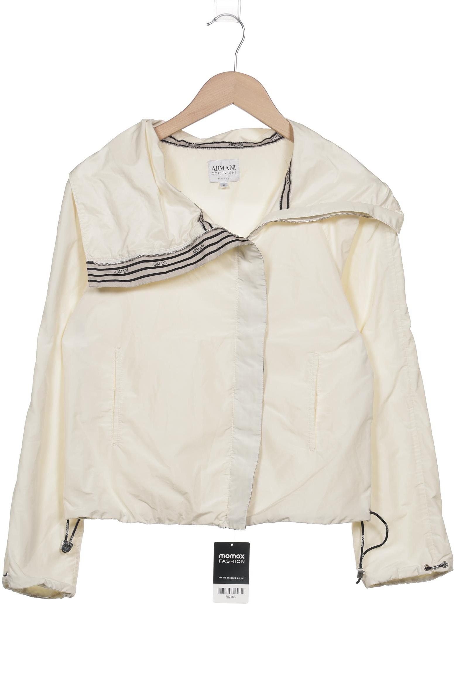 

Armani Collezioni Damen Jacke, cremeweiß, Gr. 40