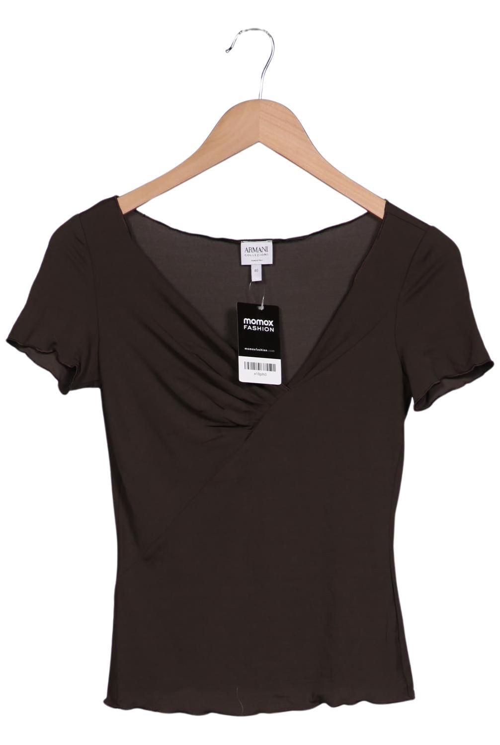 

Armani Collezioni Damen T-Shirt, grün, Gr. 40