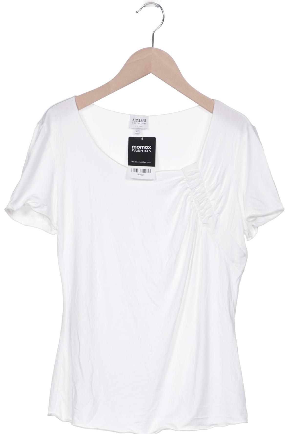 

Armani Collezioni Damen T-Shirt, weiß, Gr. 44