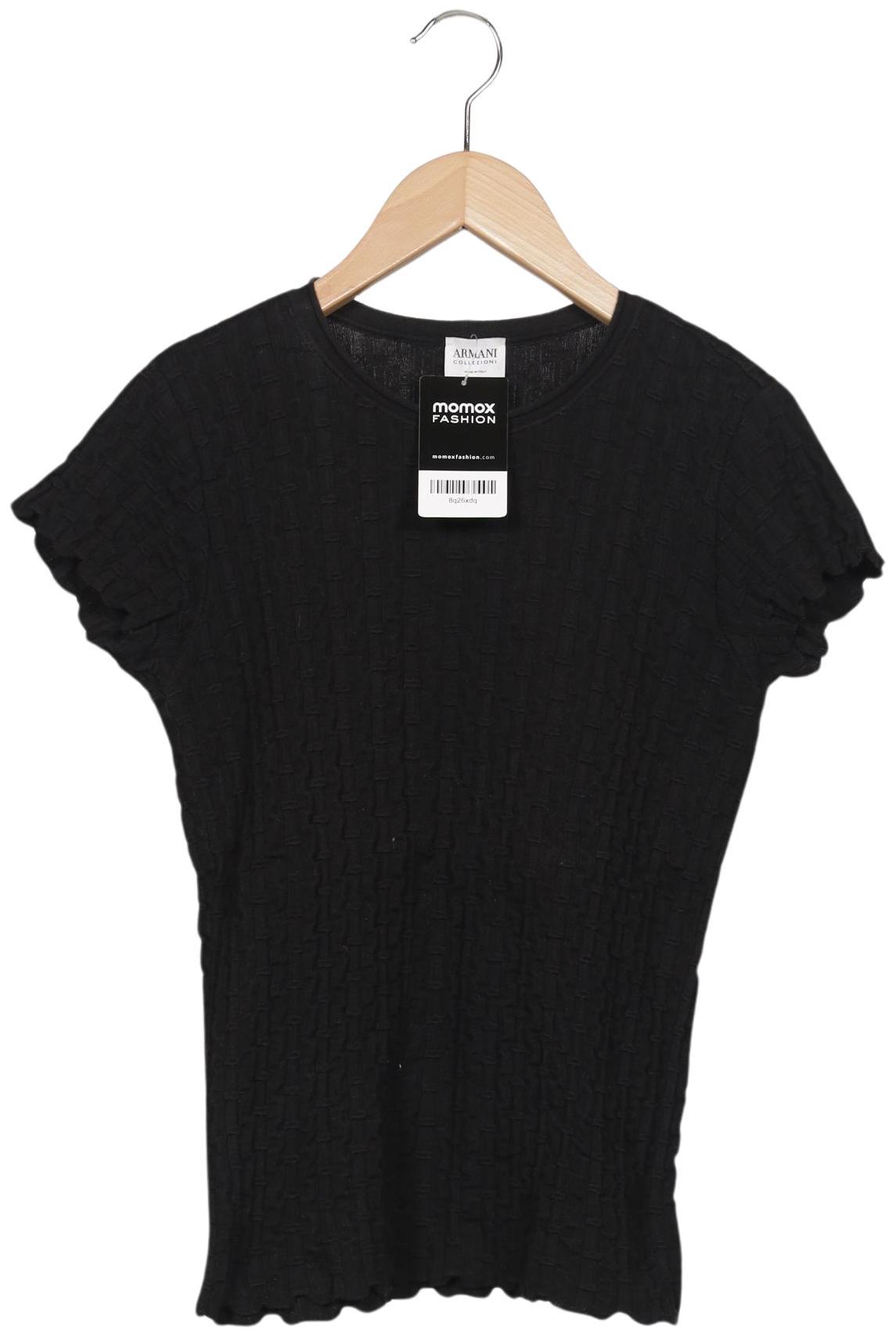 

Armani Collezioni Damen T-Shirt, schwarz, Gr. 44