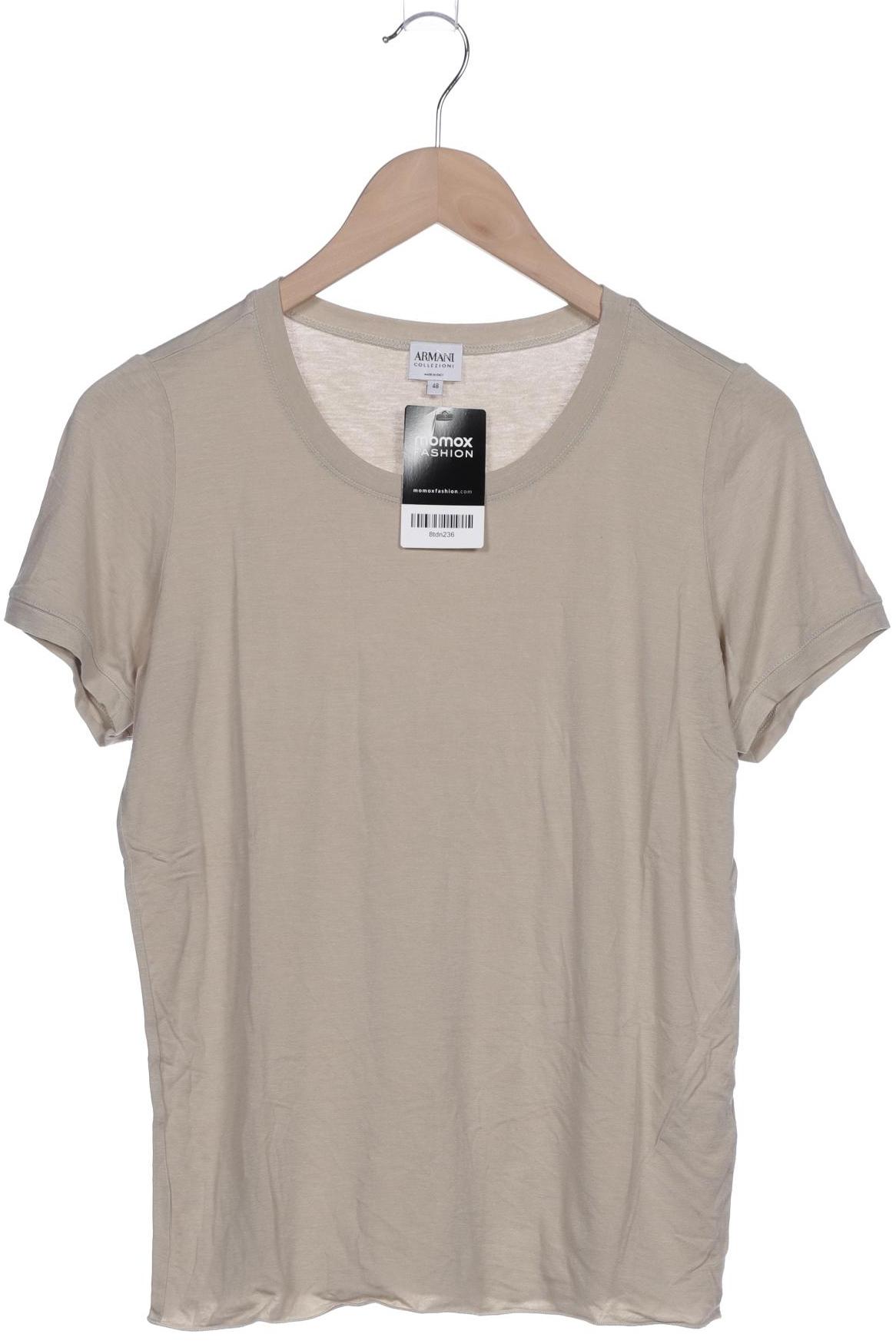 

Armani Collezioni Damen T-Shirt, beige, Gr. 48