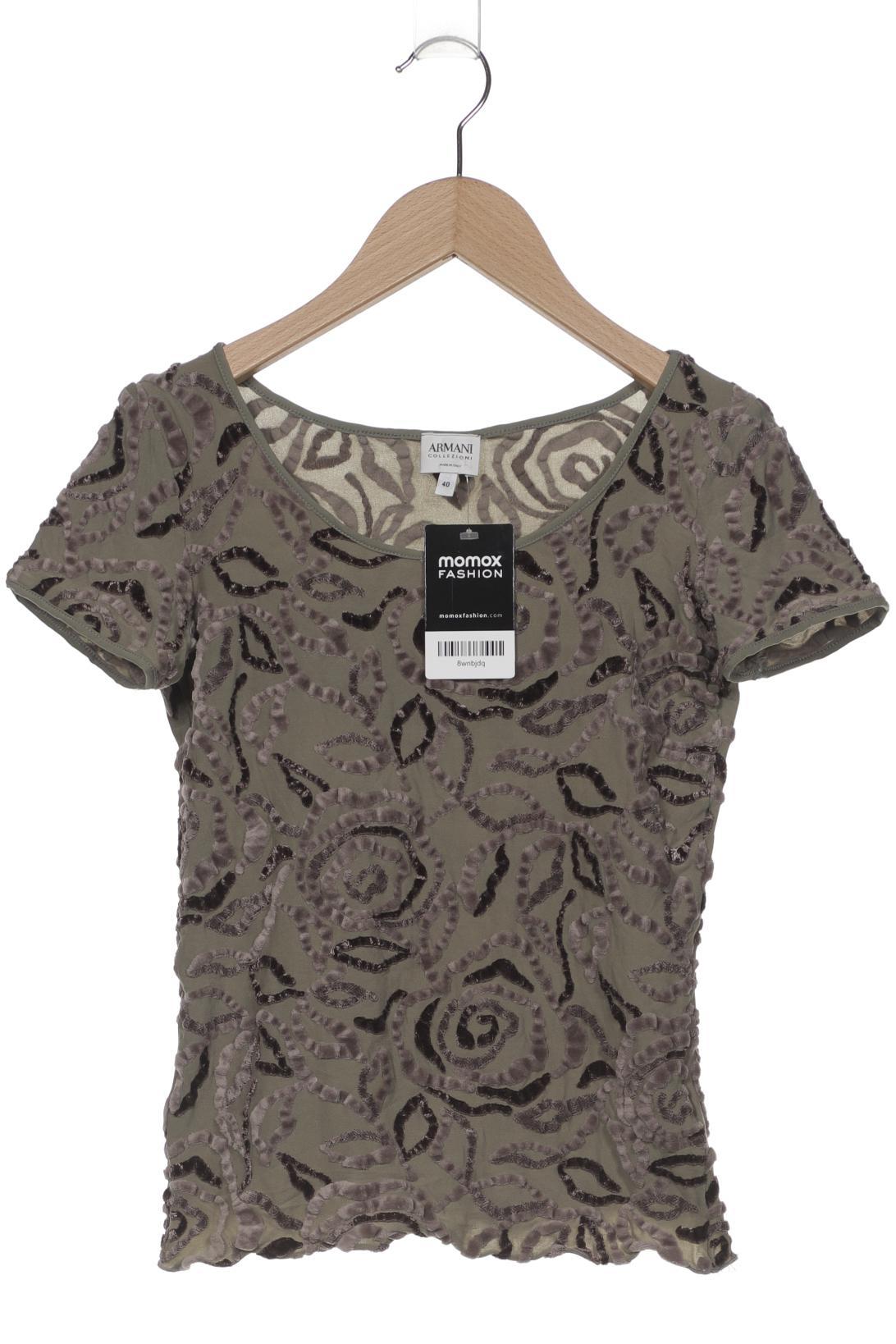 

Armani Collezioni Damen T-Shirt, grün, Gr. 40