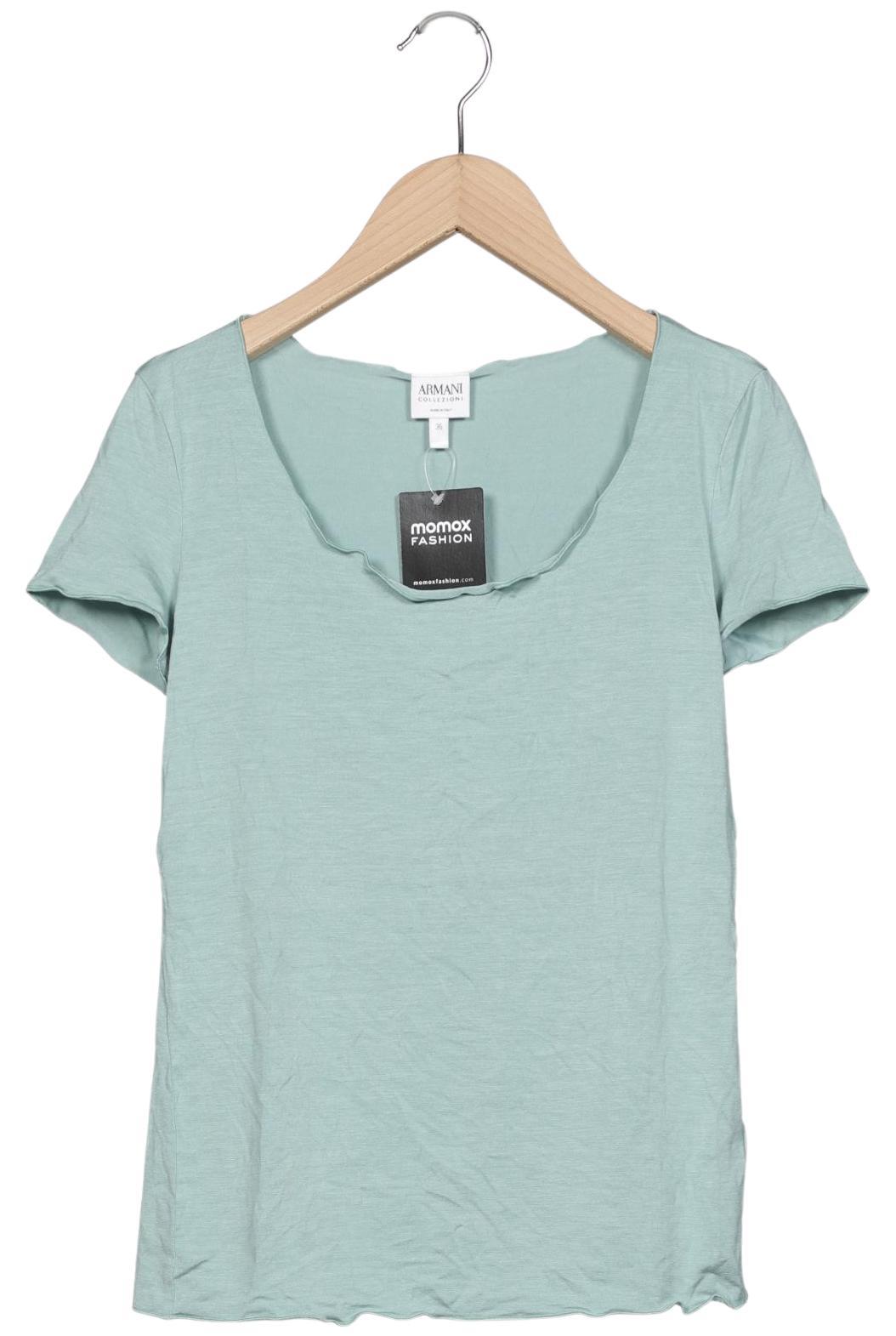 

Armani Collezioni Damen T-Shirt, hellgrün, Gr. 36