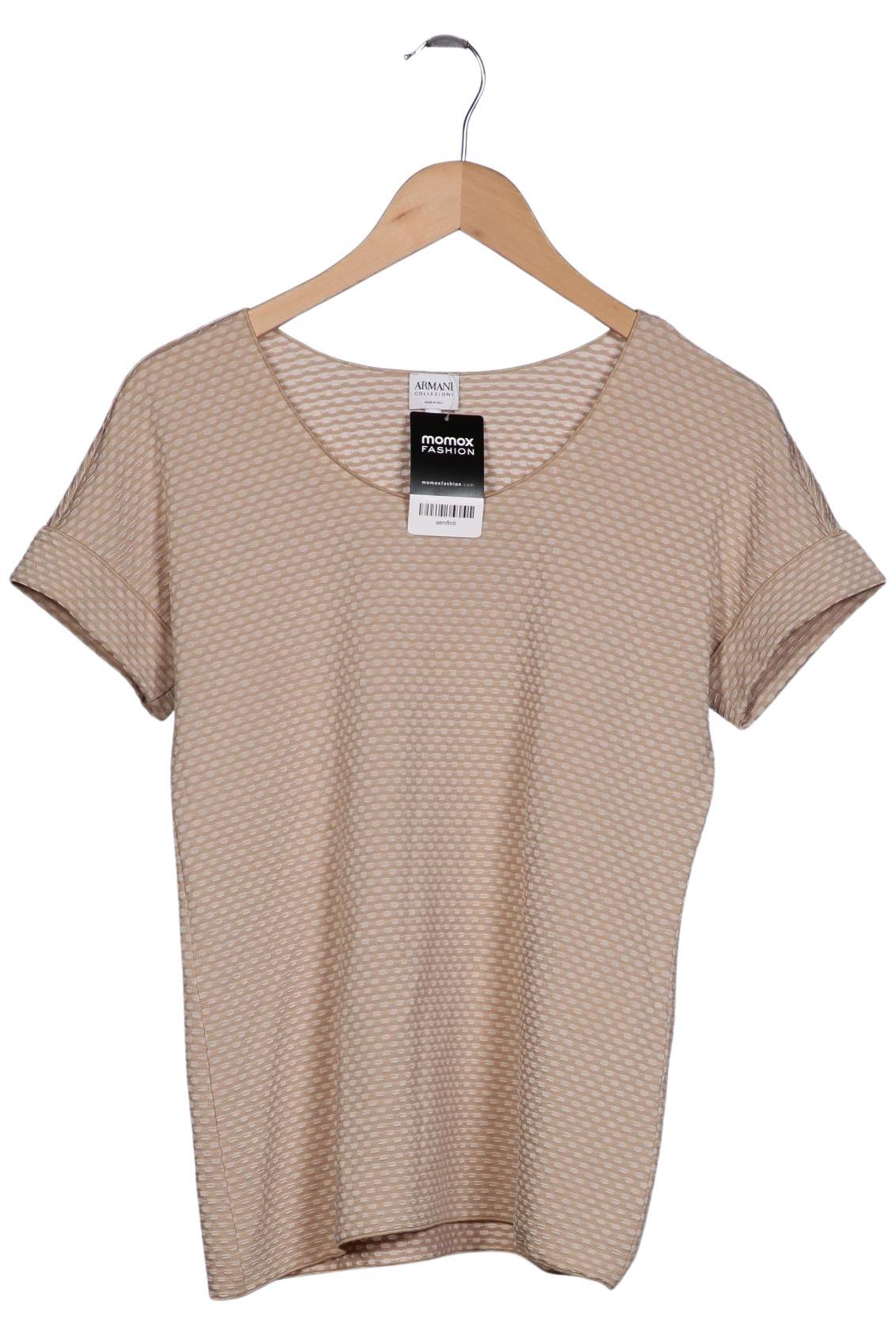 

Armani Collezioni Damen T-Shirt, beige, Gr. 46