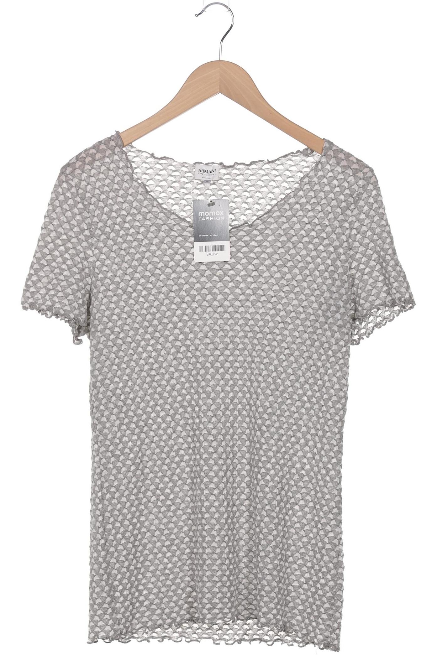 

Armani Collezioni Damen T-Shirt, grau, Gr. 48