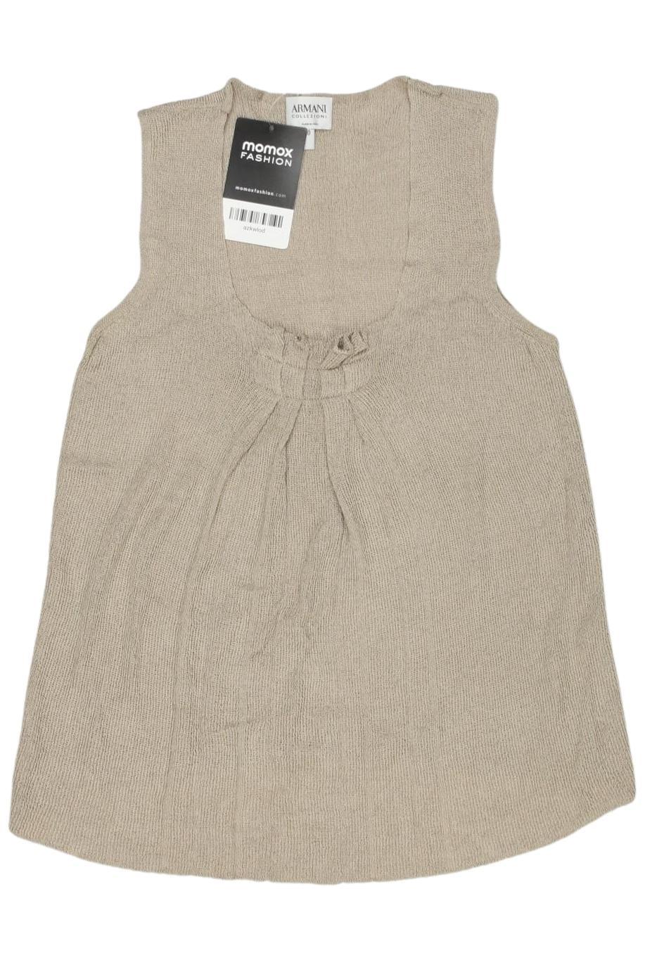 

Armani Collezioni Damen Top, beige, Gr. 40