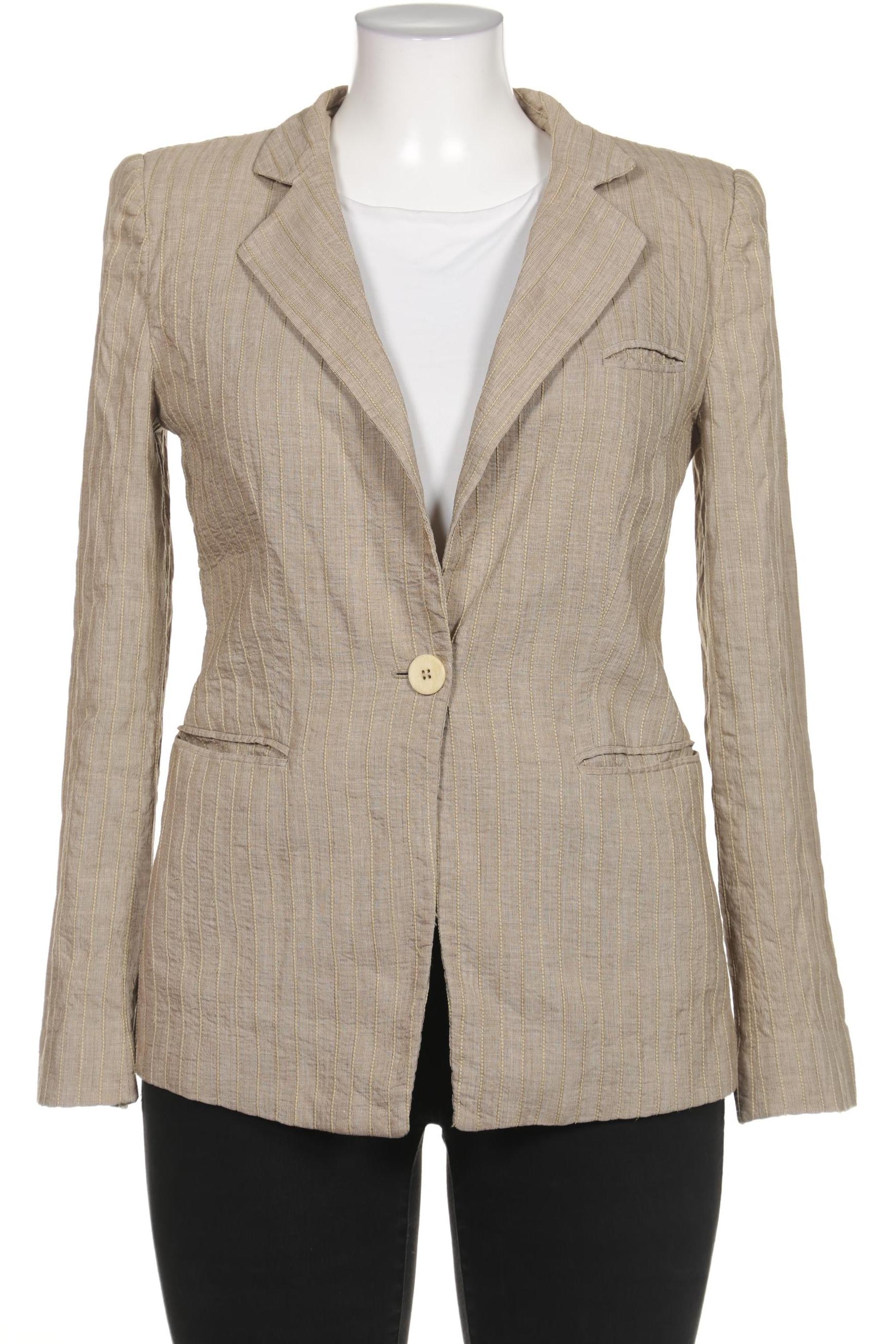 

Armani Collezioni Damen Blazer, beige, Gr. 48