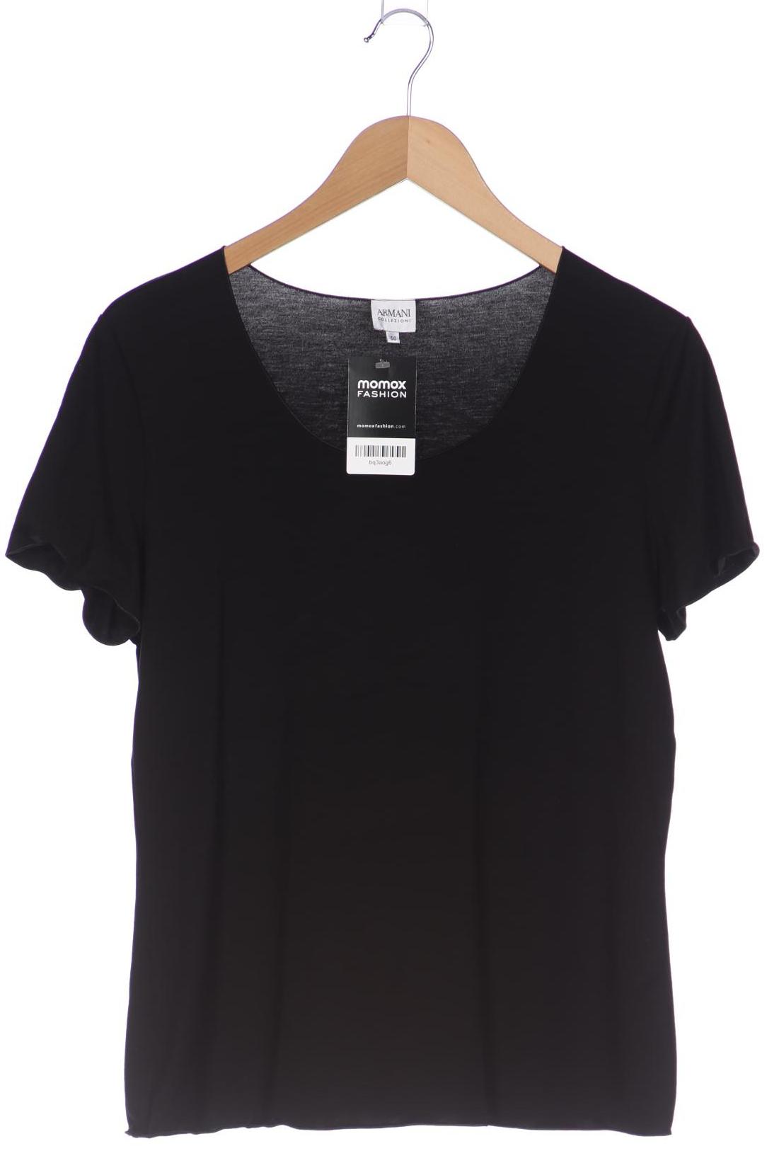 

Armani Collezioni Damen T-Shirt, schwarz, Gr. 50