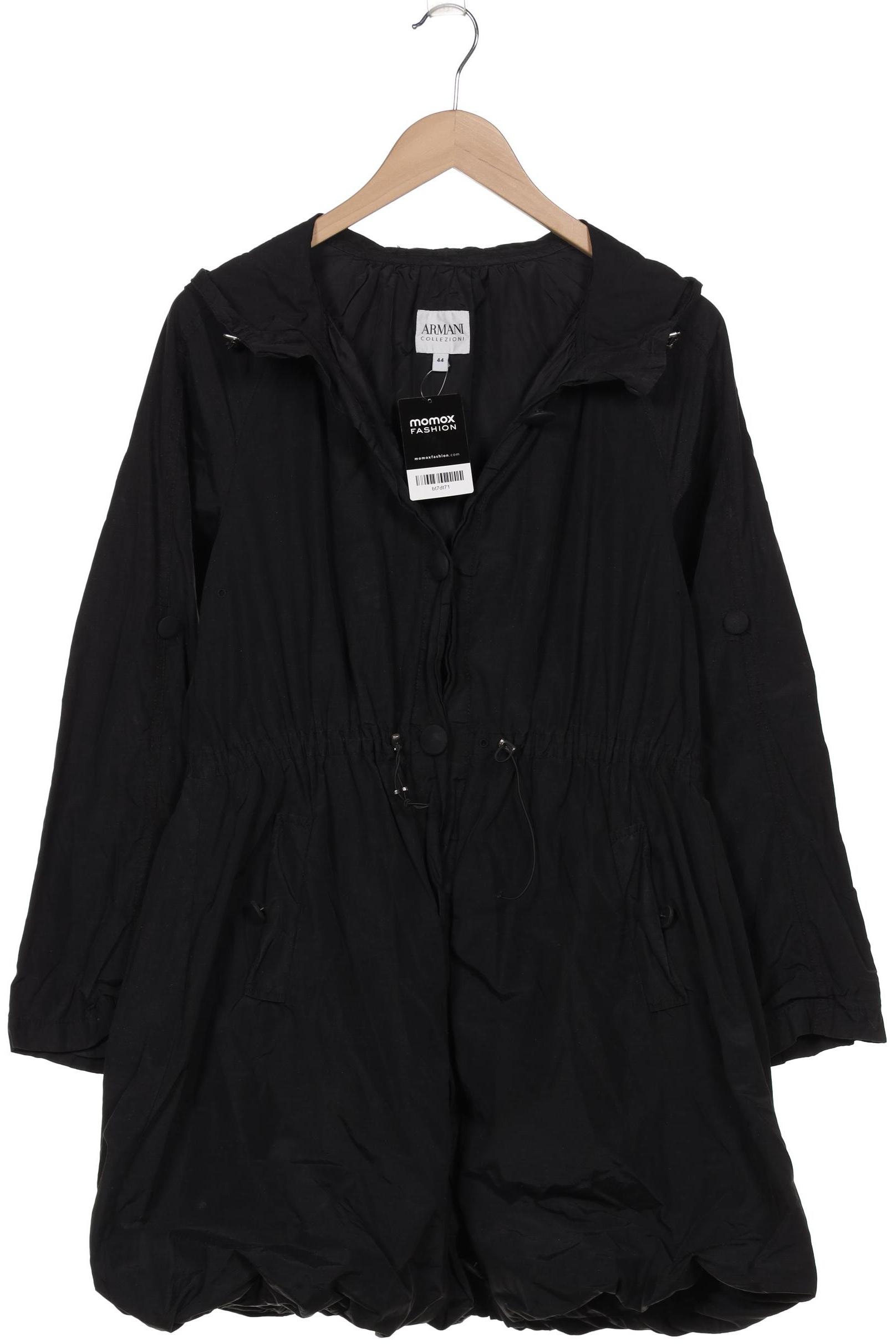 

Armani Collezioni Damen Mantel, schwarz, Gr. 44