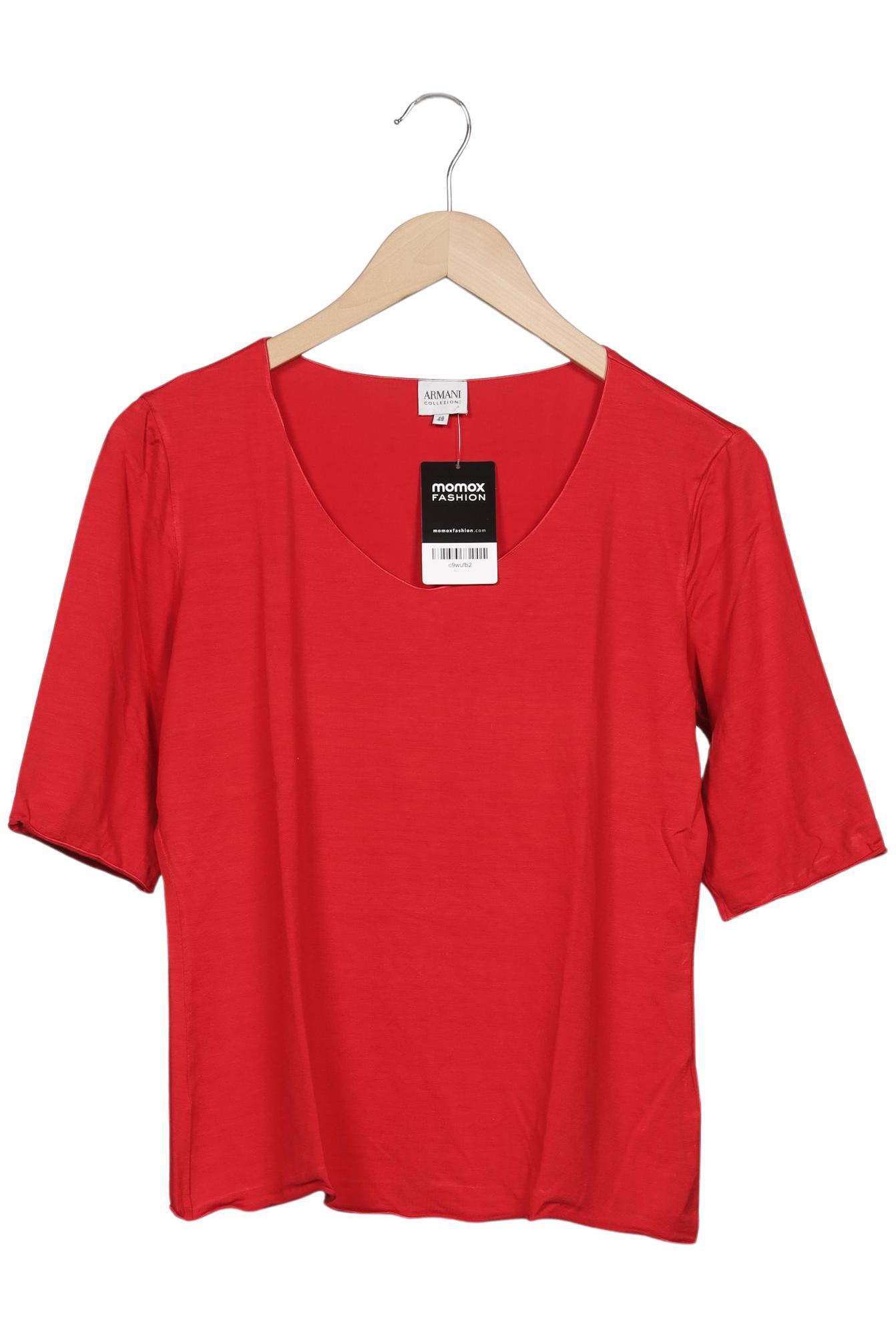 

Armani Collezioni Damen T-Shirt, rot, Gr. 48