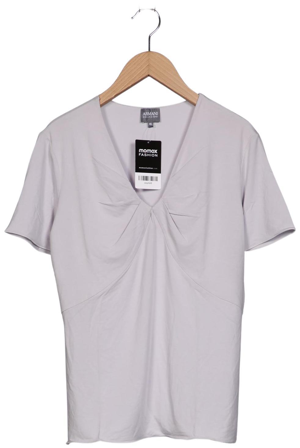 

Armani Collezioni Damen T-Shirt, grau, Gr. 46