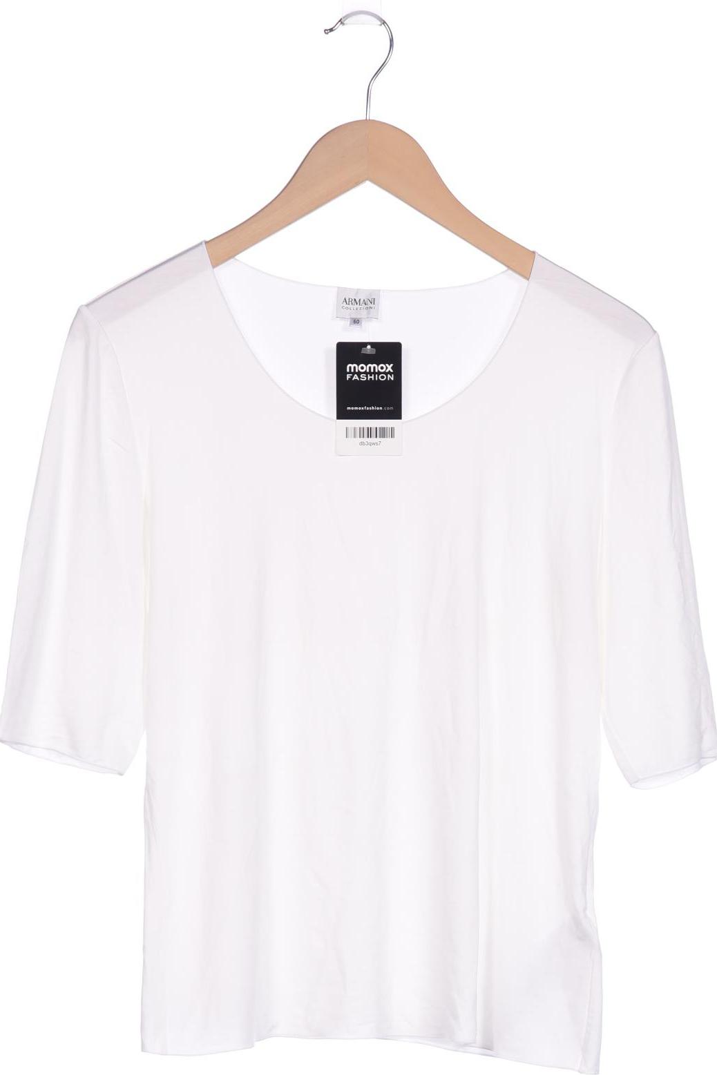

Armani Collezioni Damen T-Shirt, weiß, Gr. 50