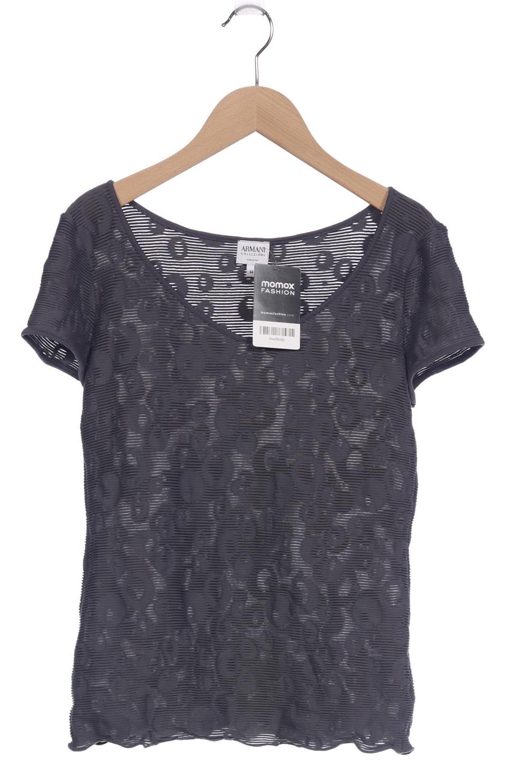 

Armani Collezioni Damen T-Shirt, grau, Gr. 44