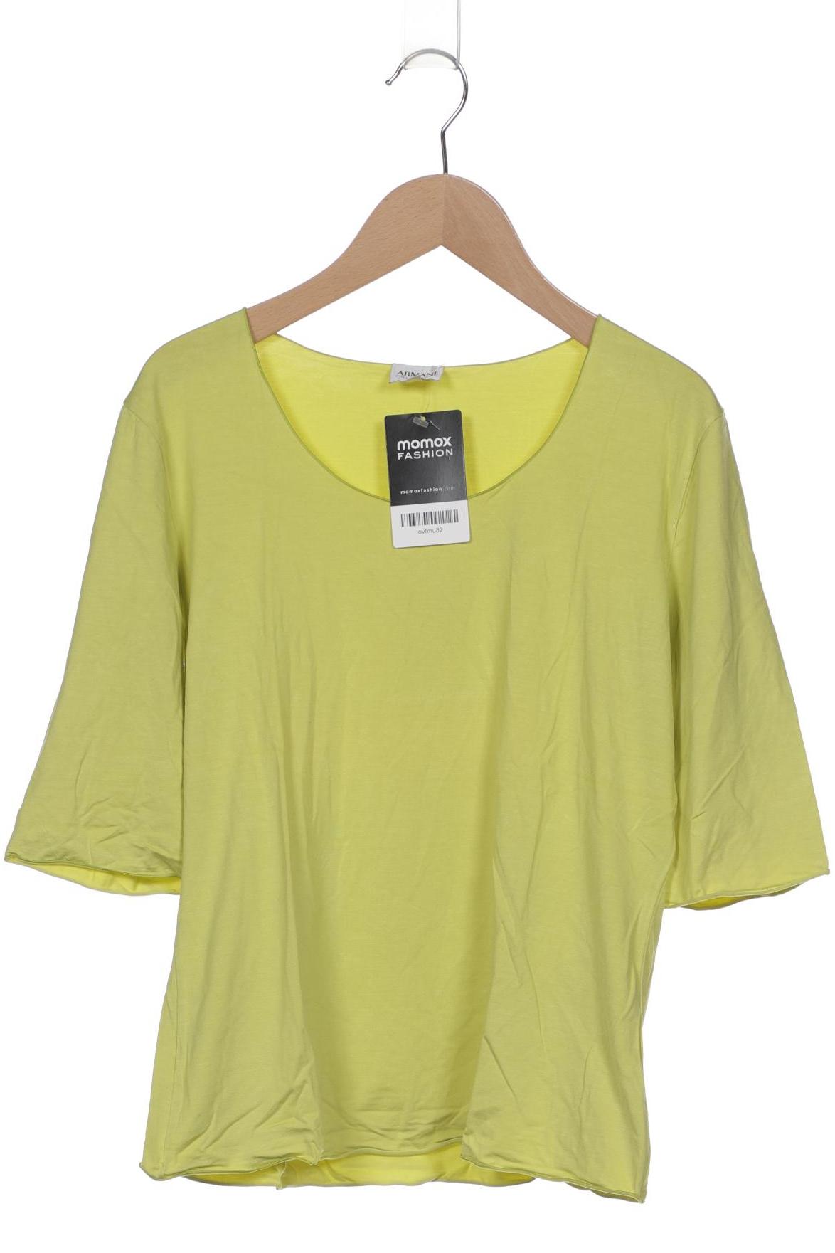 

Armani Collezioni Damen Langarmshirt, gelb, Gr. 46