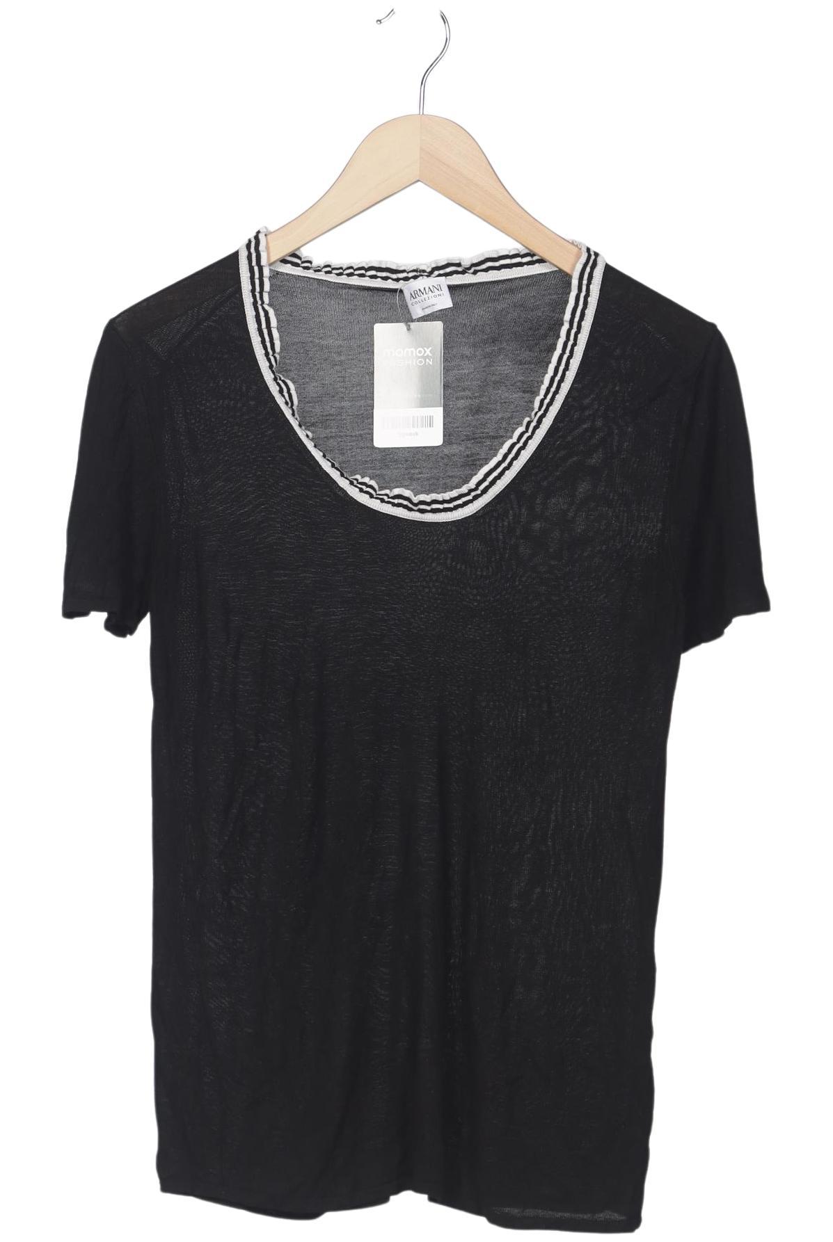 

Armani Collezioni Damen T-Shirt, schwarz, Gr. 38