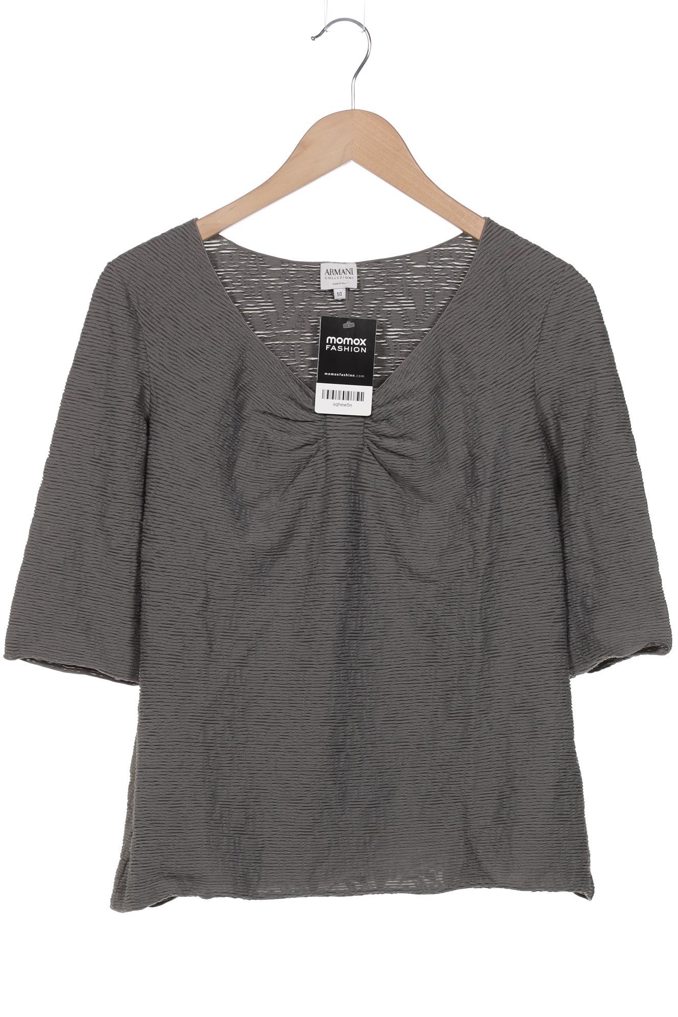 

Armani Collezioni Damen T-Shirt, grau, Gr. 50
