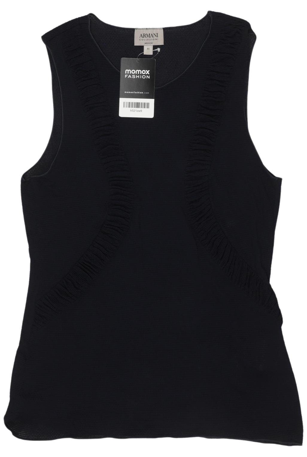 

Armani Collezioni Damen Top, marineblau, Gr. 46