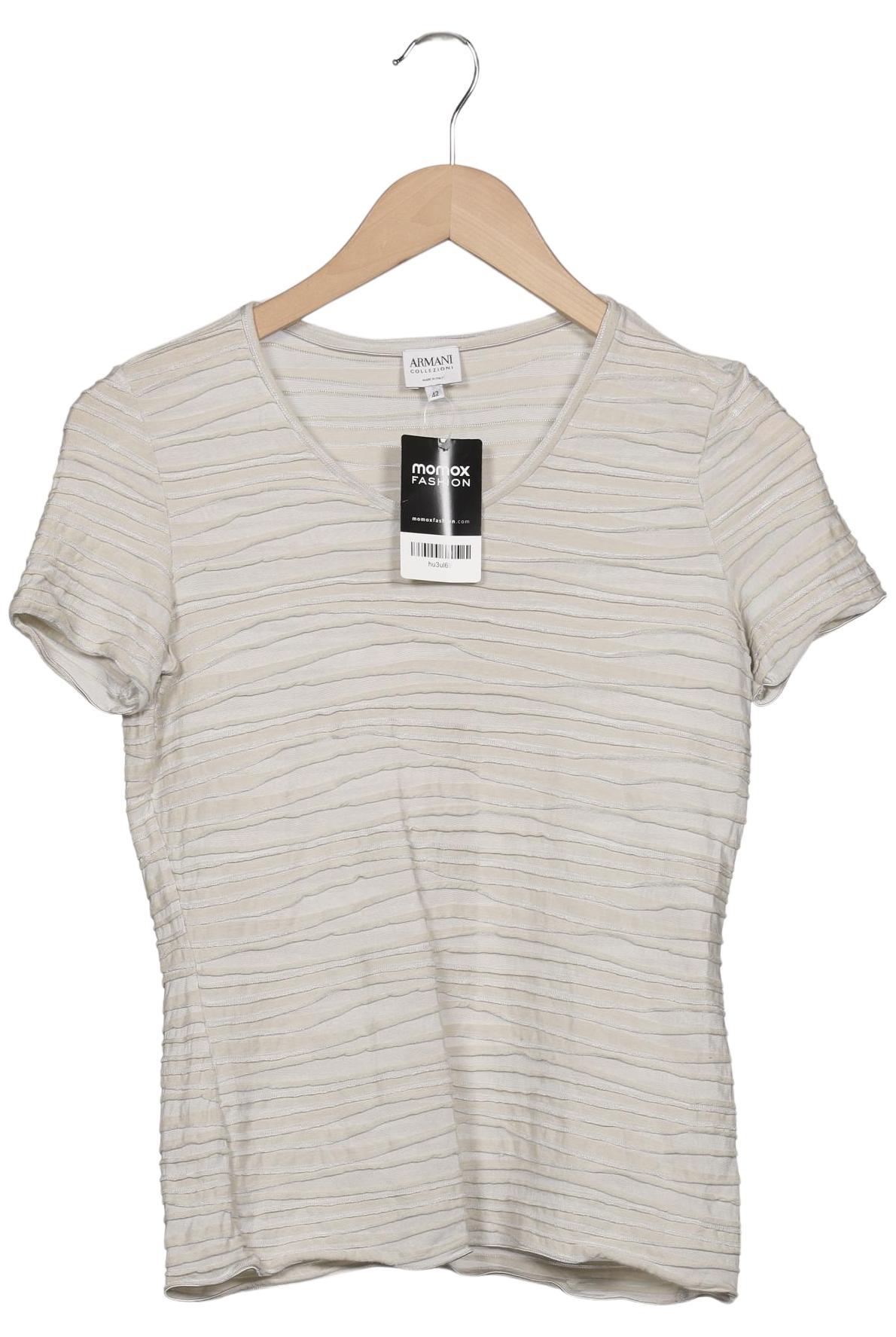 

Armani Collezioni Damen T-Shirt, beige, Gr. 42