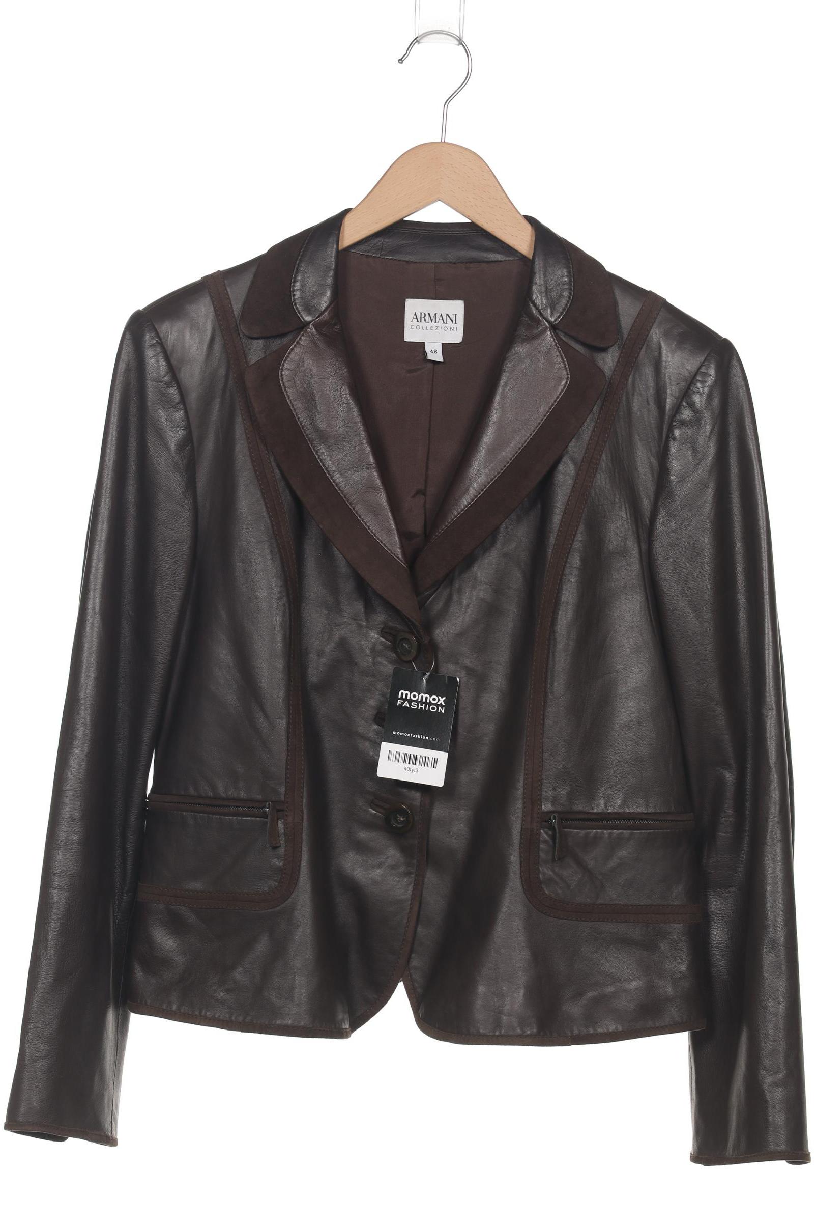 

Armani Collezioni Damen Jacke, braun, Gr. 48