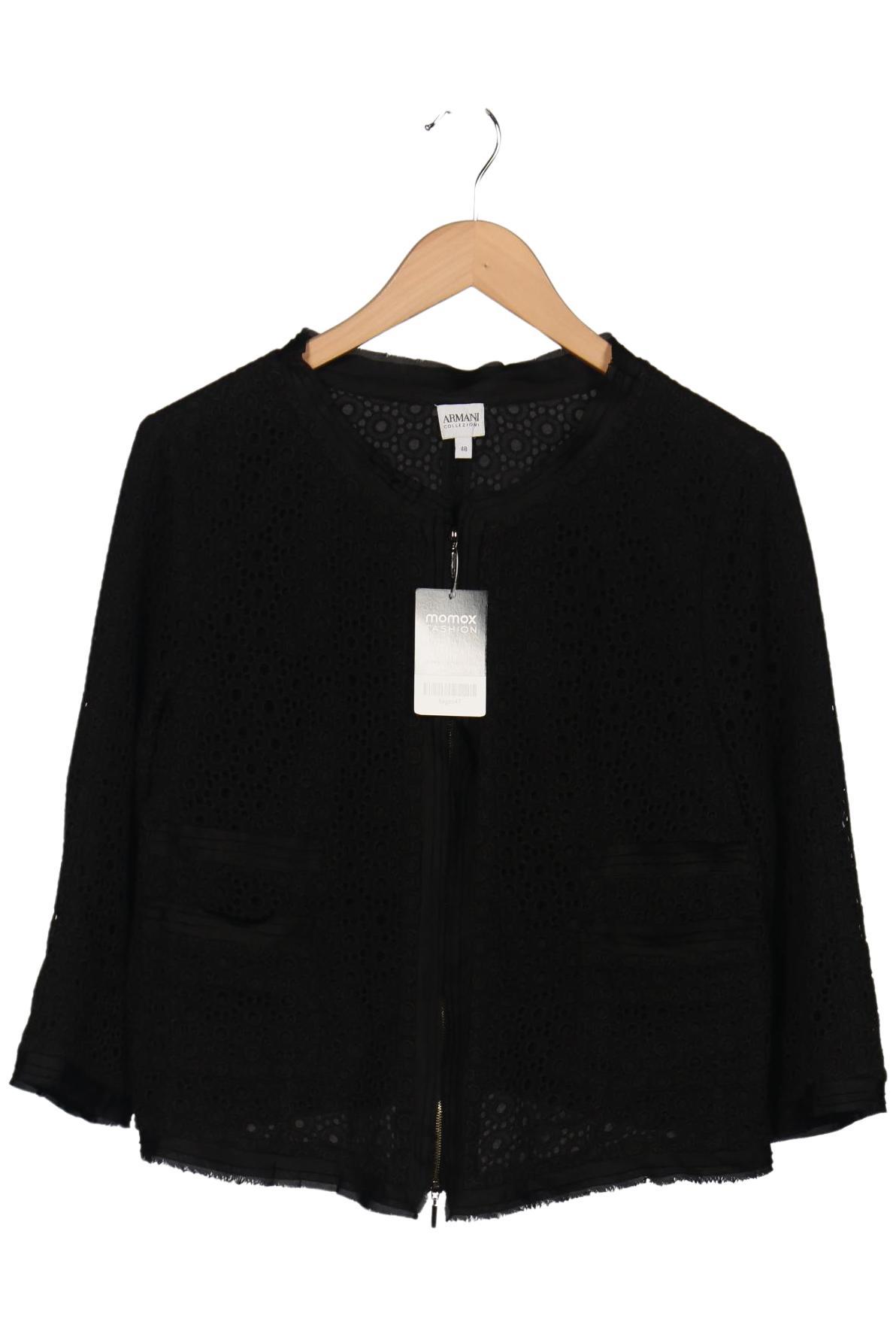 

Armani Collezioni Damen Jacke, schwarz, Gr. 48