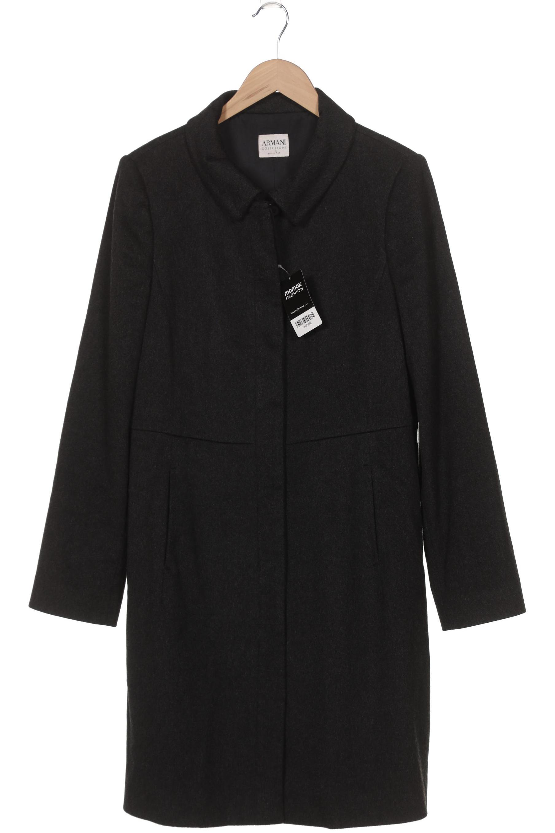 

Armani Collezioni Damen Mantel, schwarz, Gr. 42